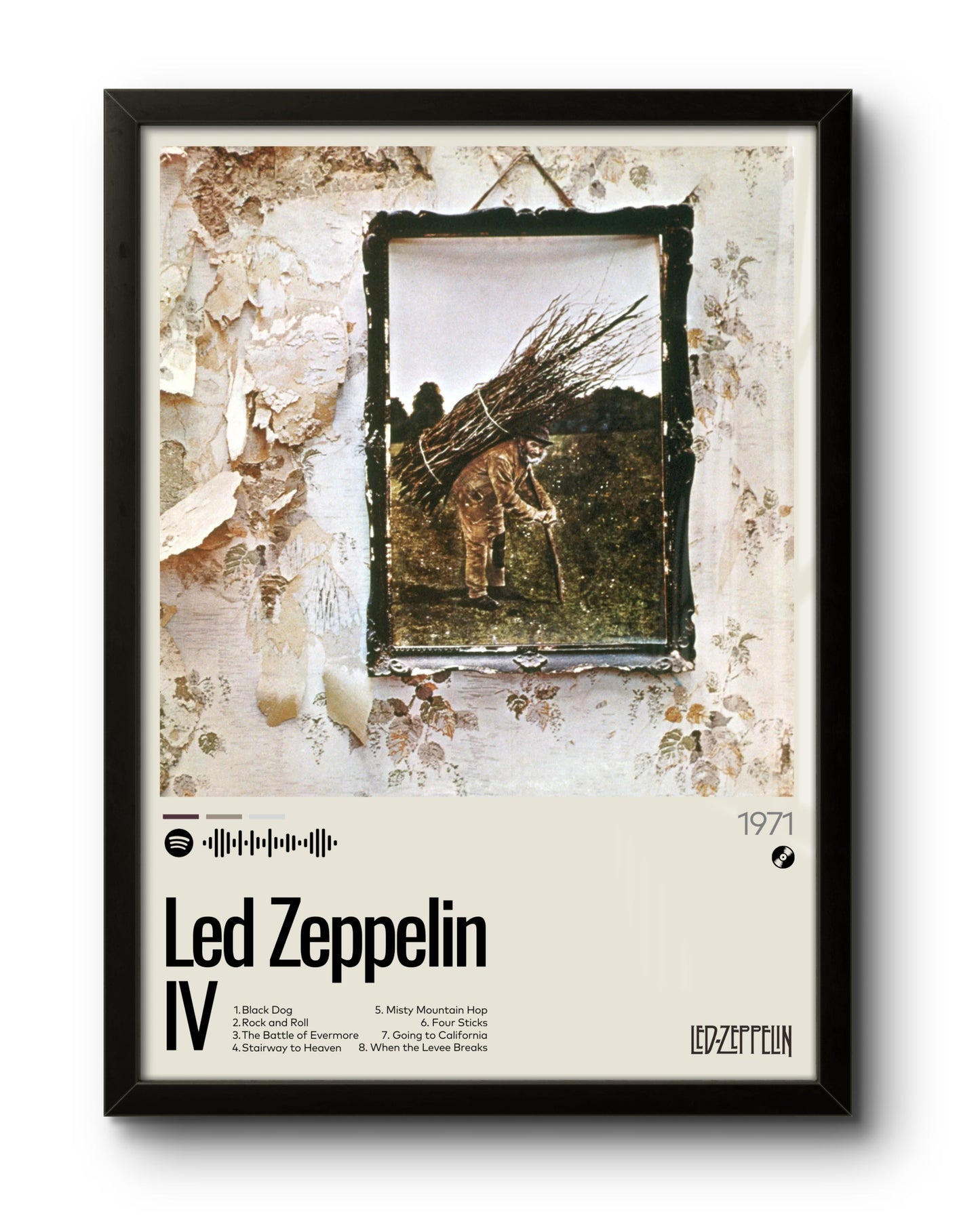 Quadro: Led Zeppelin IV (1971) by Led Zeppelin