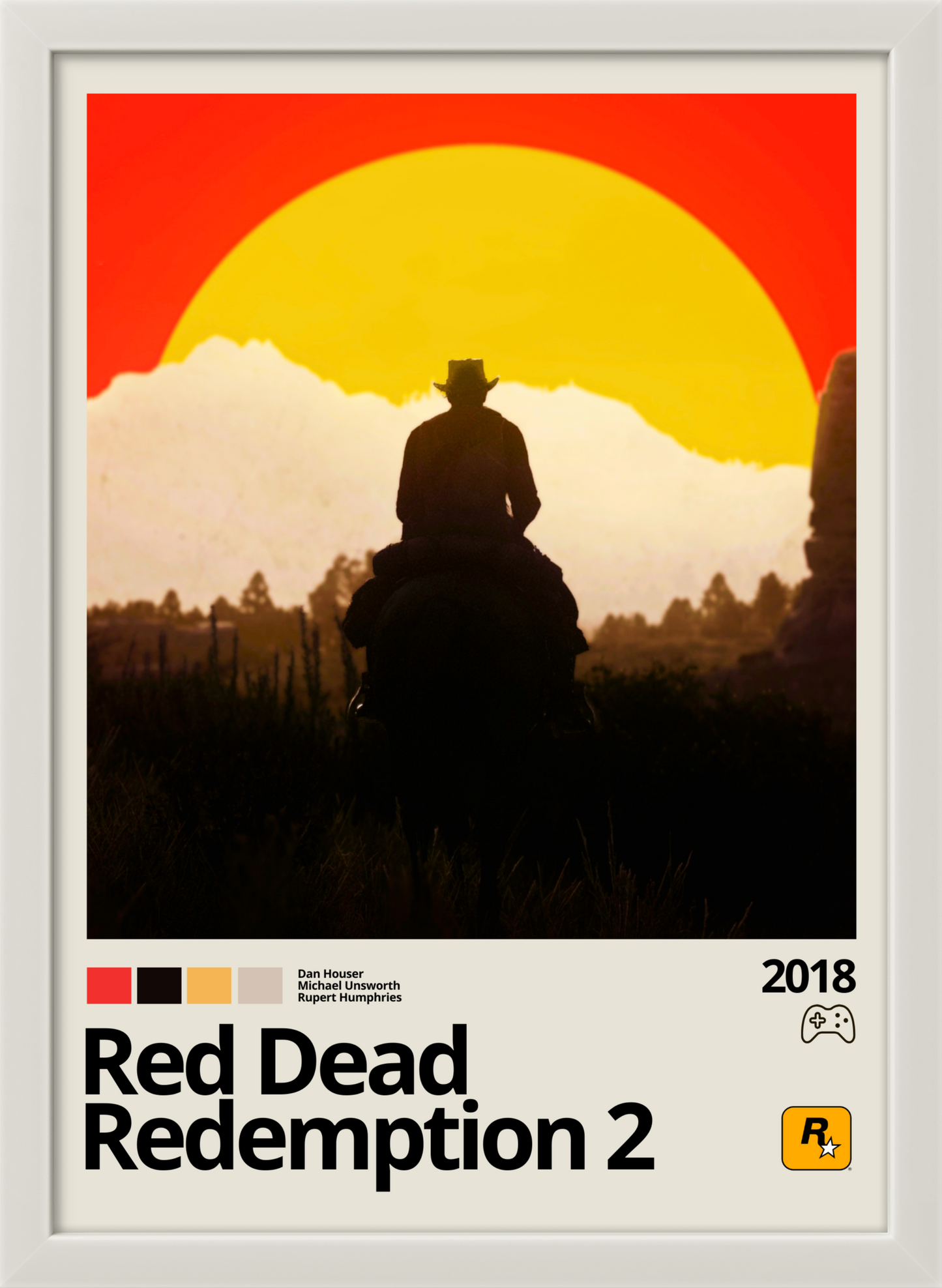 Quadro: Red Dead Redemption 2 (2018)