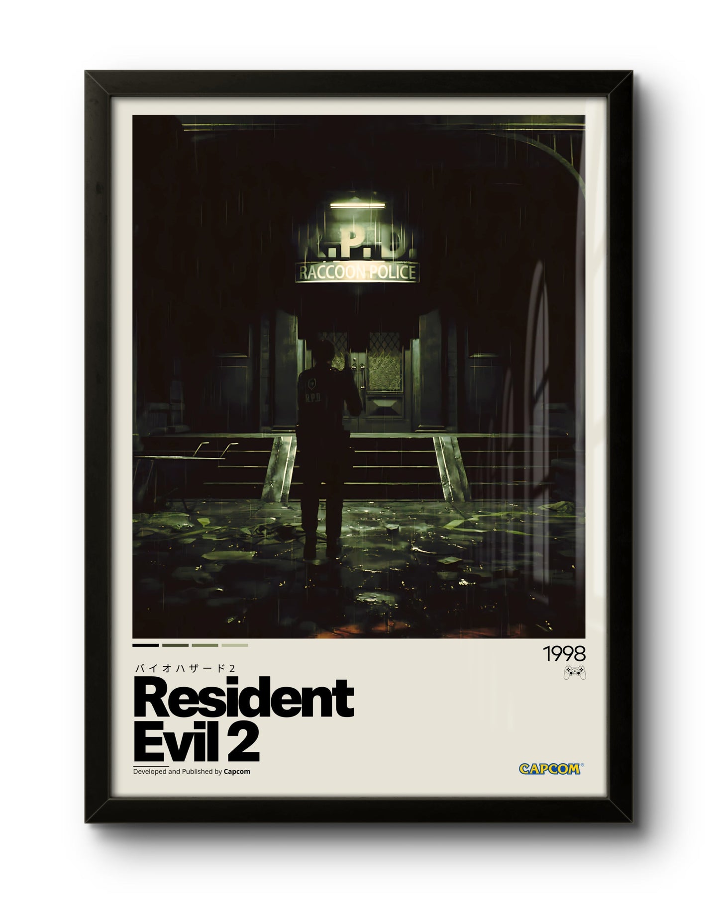 Quadro: Resident Evil 2 (1998)