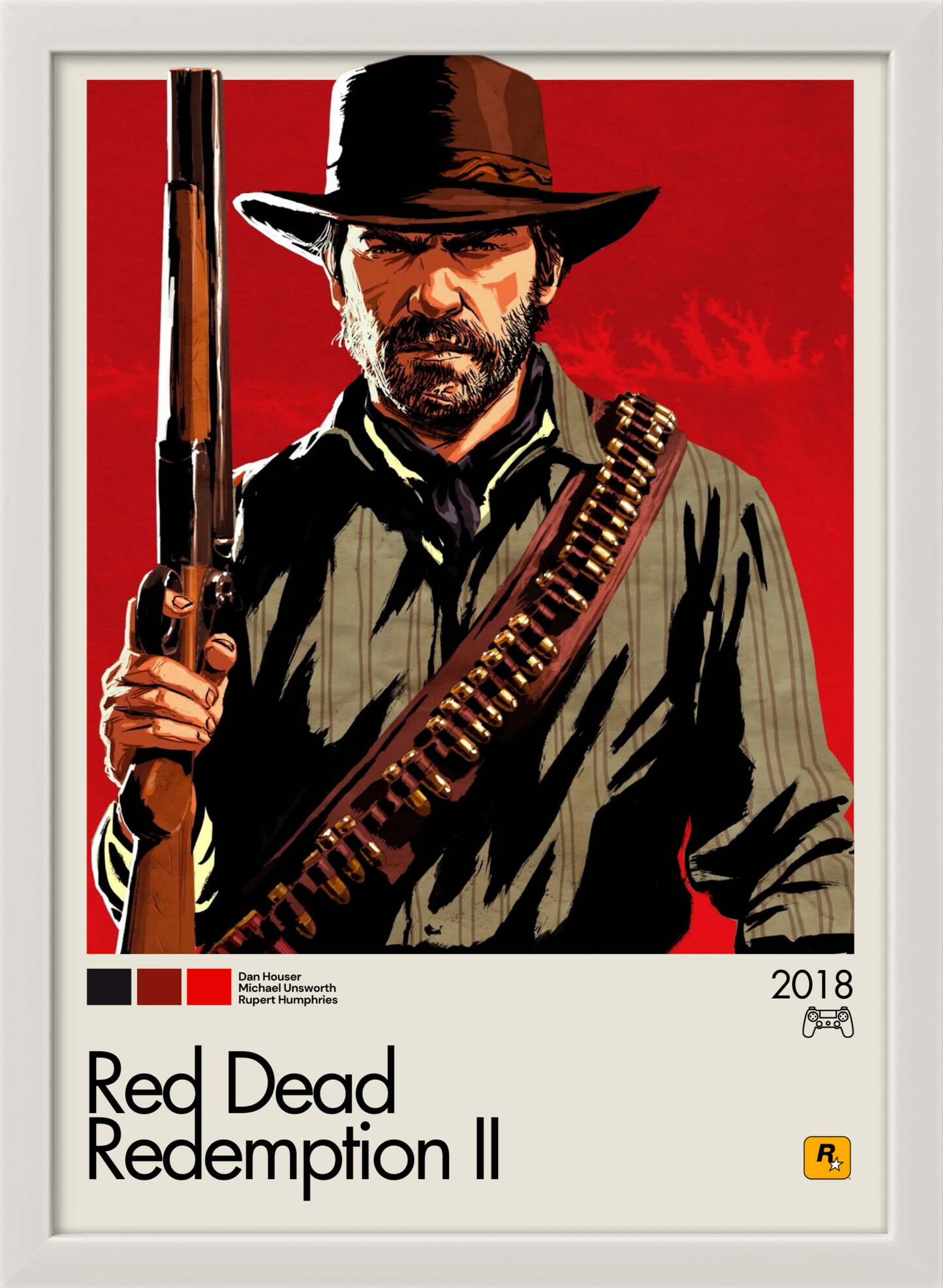 Quadro: Red Dead Redemption 2 (2018) v2