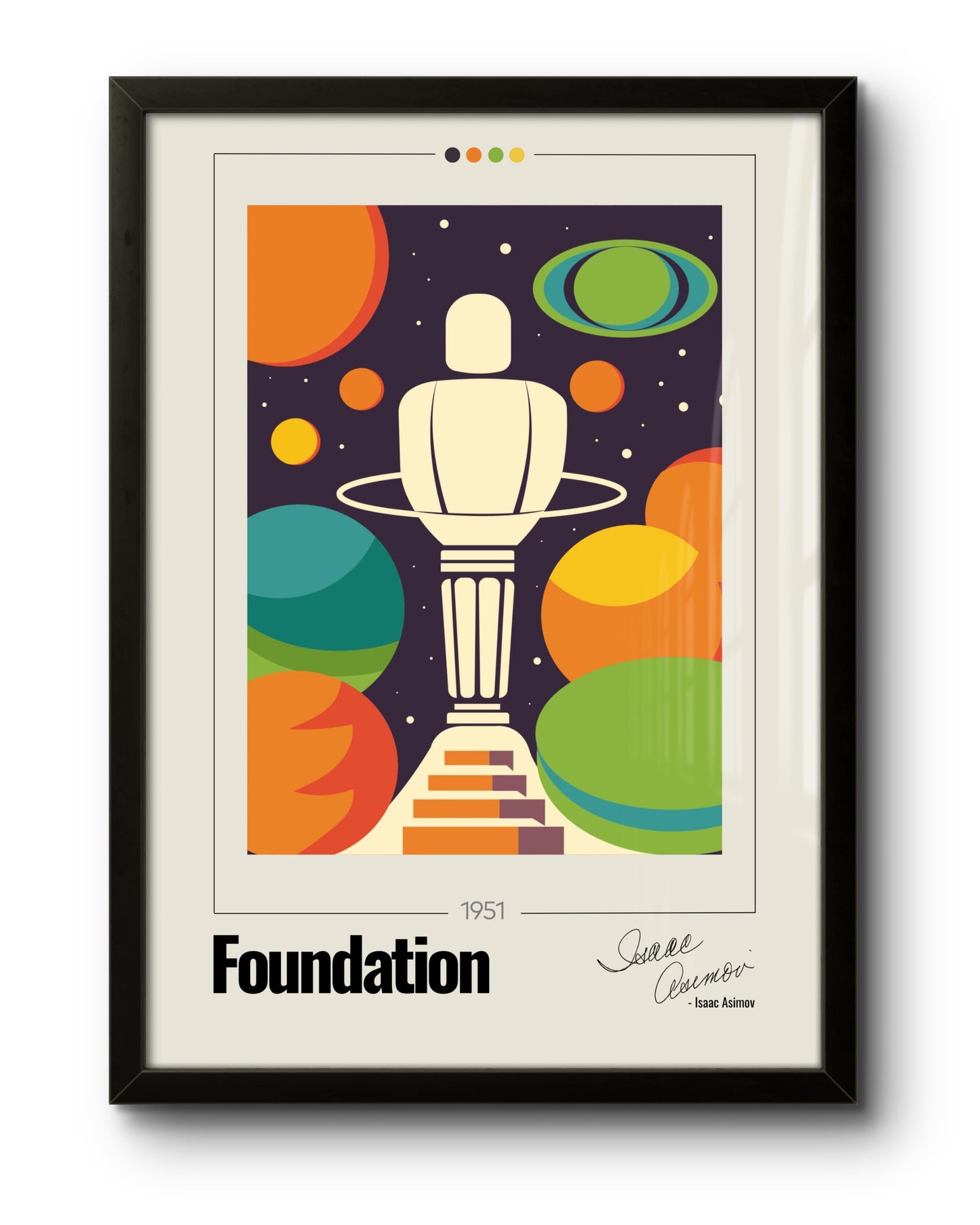 Quadro: Fundação (1951) by Isaac Asimov