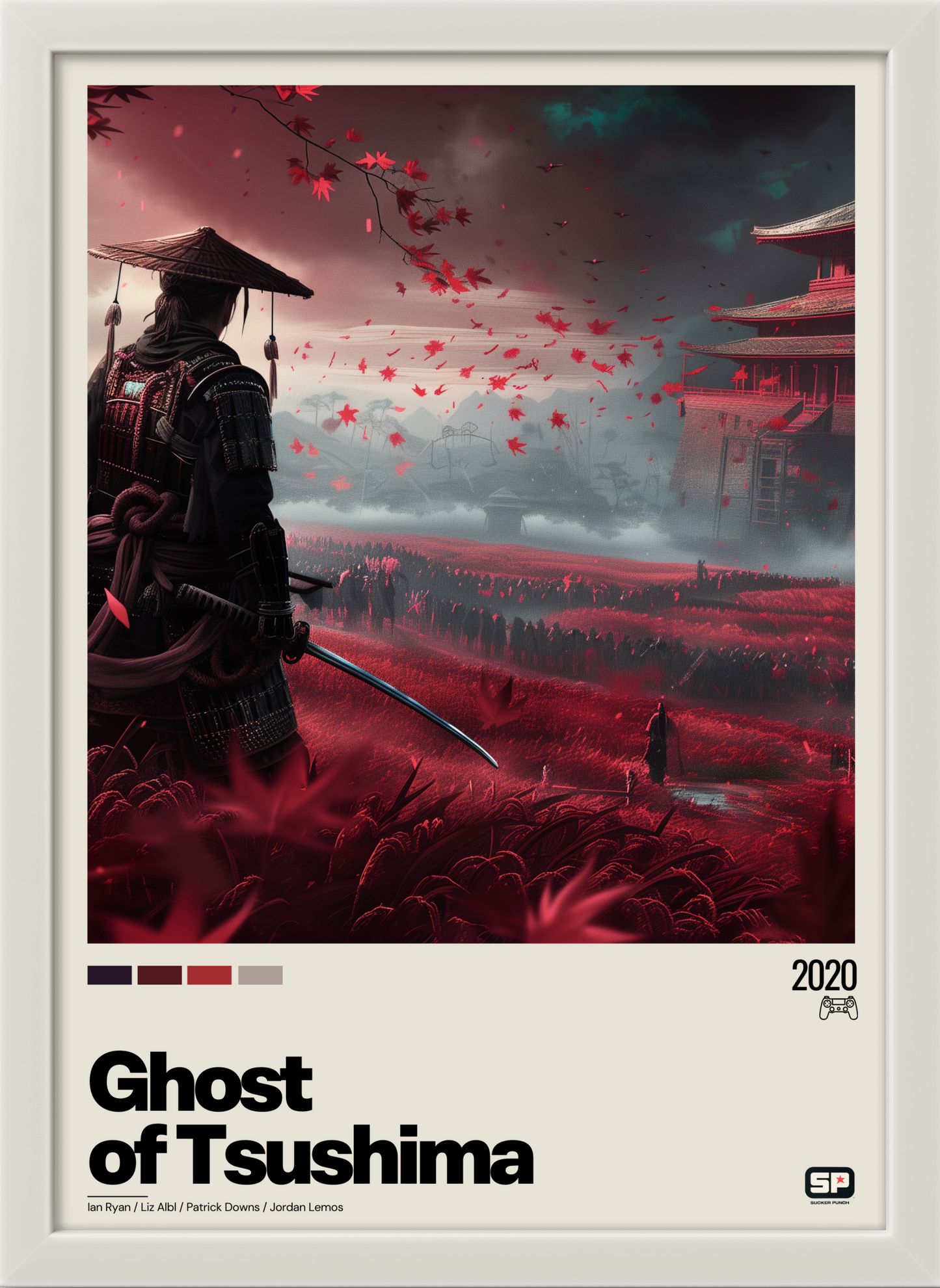 Quadro: Ghost of Tsushima (2020)