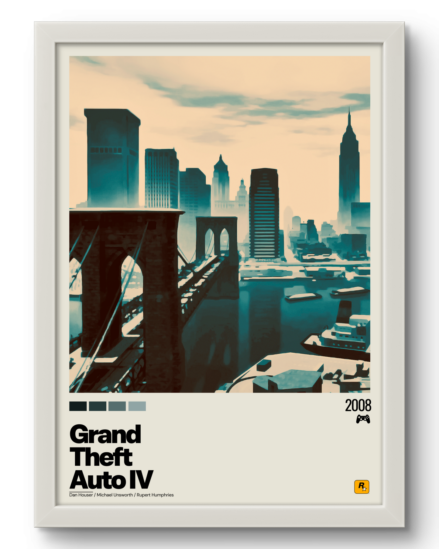 Quadro: Grand Theft Auto IV / GTA IV (2008)