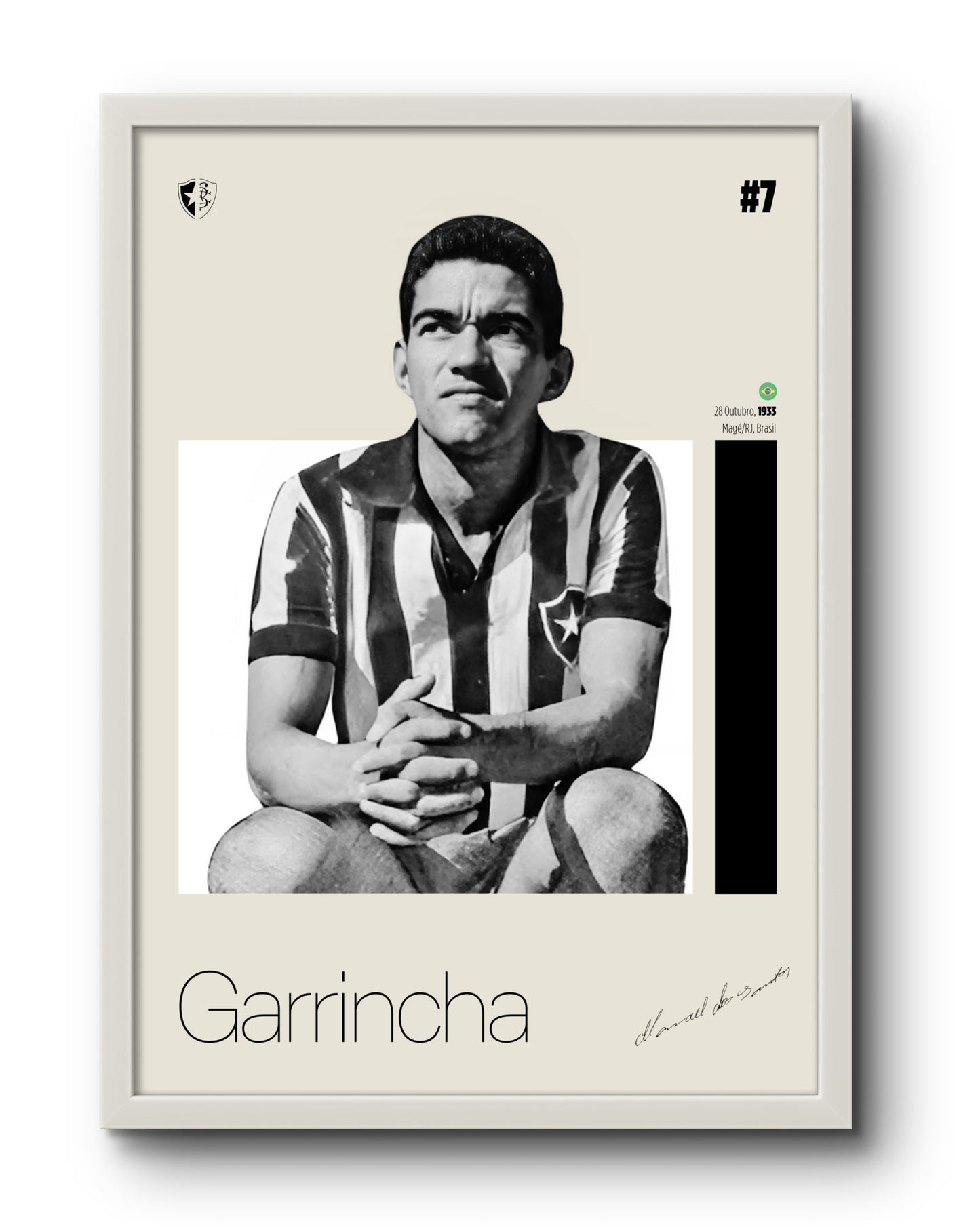 Quadro: Garrincha (BFR)