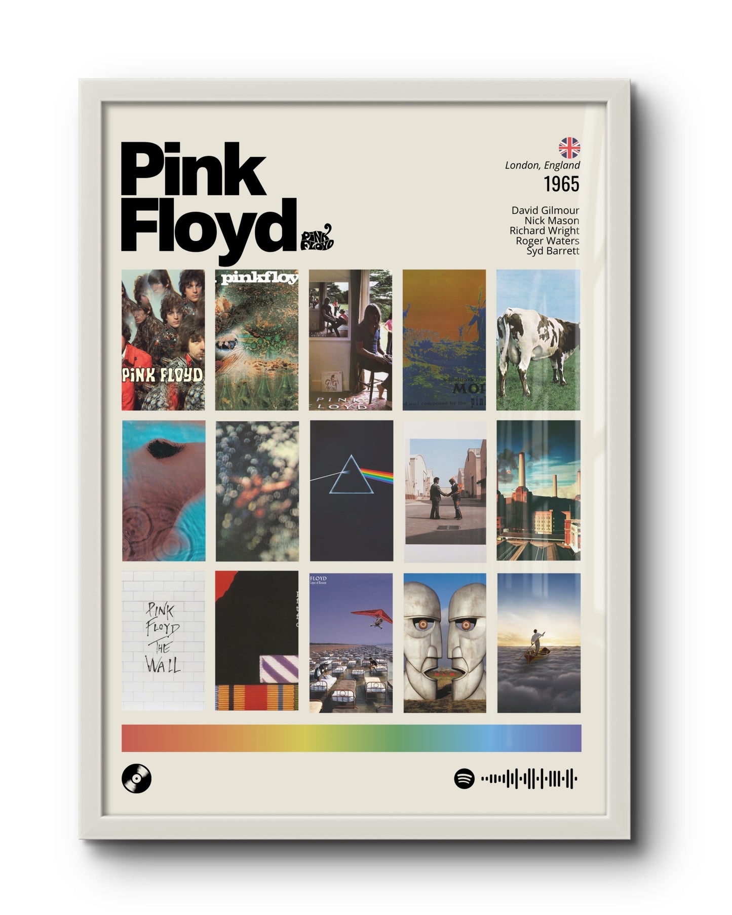 Quadro: Pink Floyd / Discografia (1965)