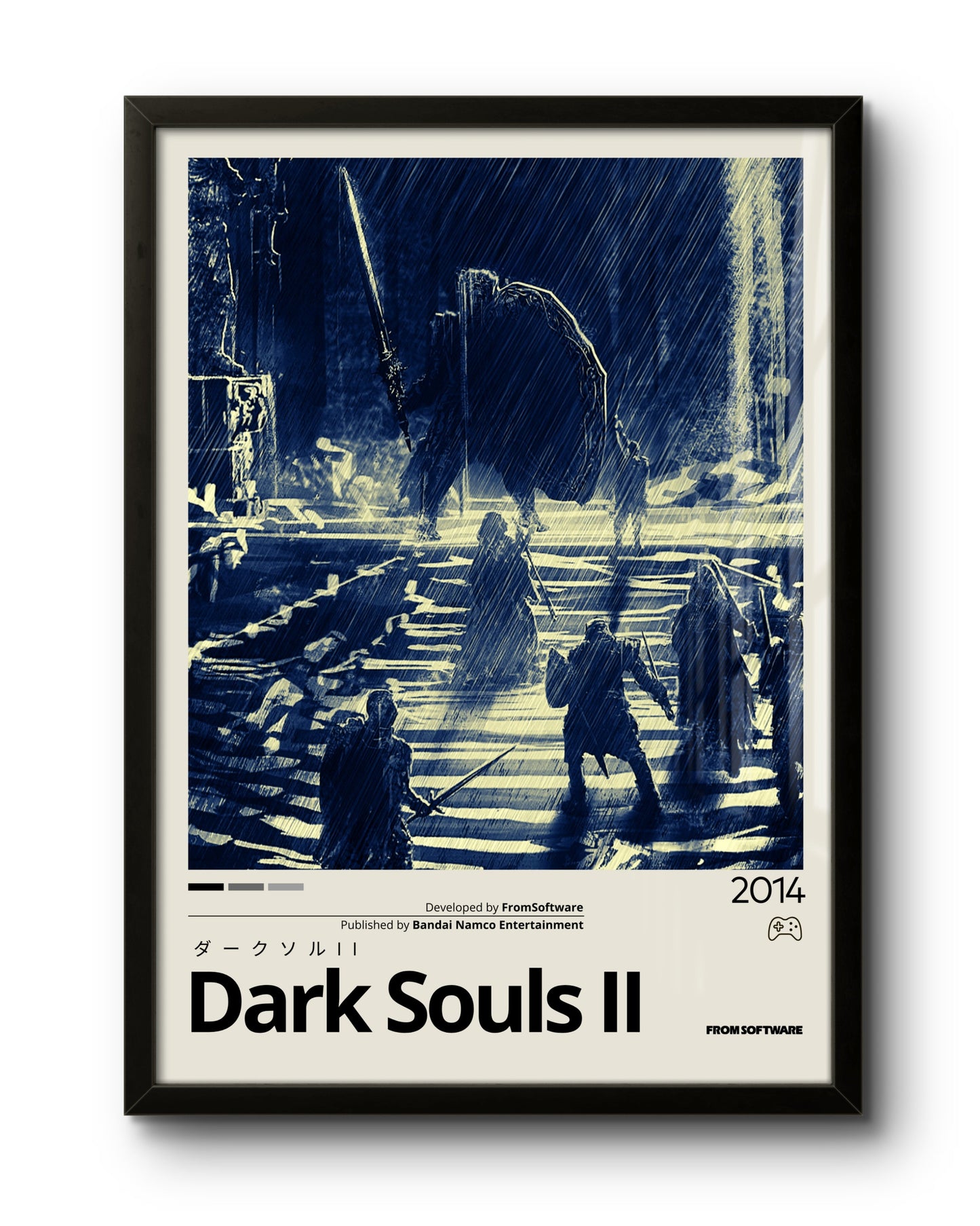 Quadro: Dark Souls II (2014) / Looking Glass Knight v2