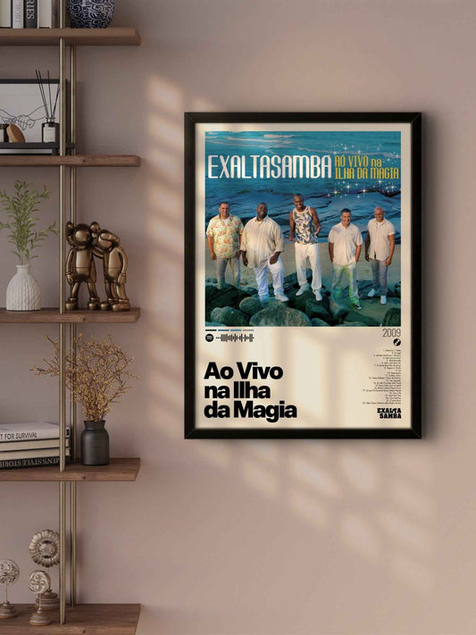 Quadro: Ao Vivo na Ilha da Magia (2009) por Exaltasamba