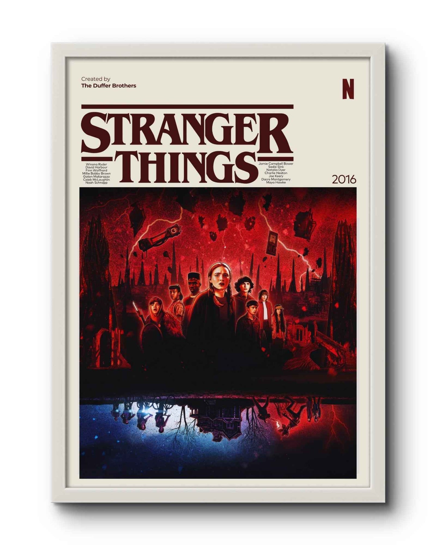 Quadro: Stranger Things (2016) v4