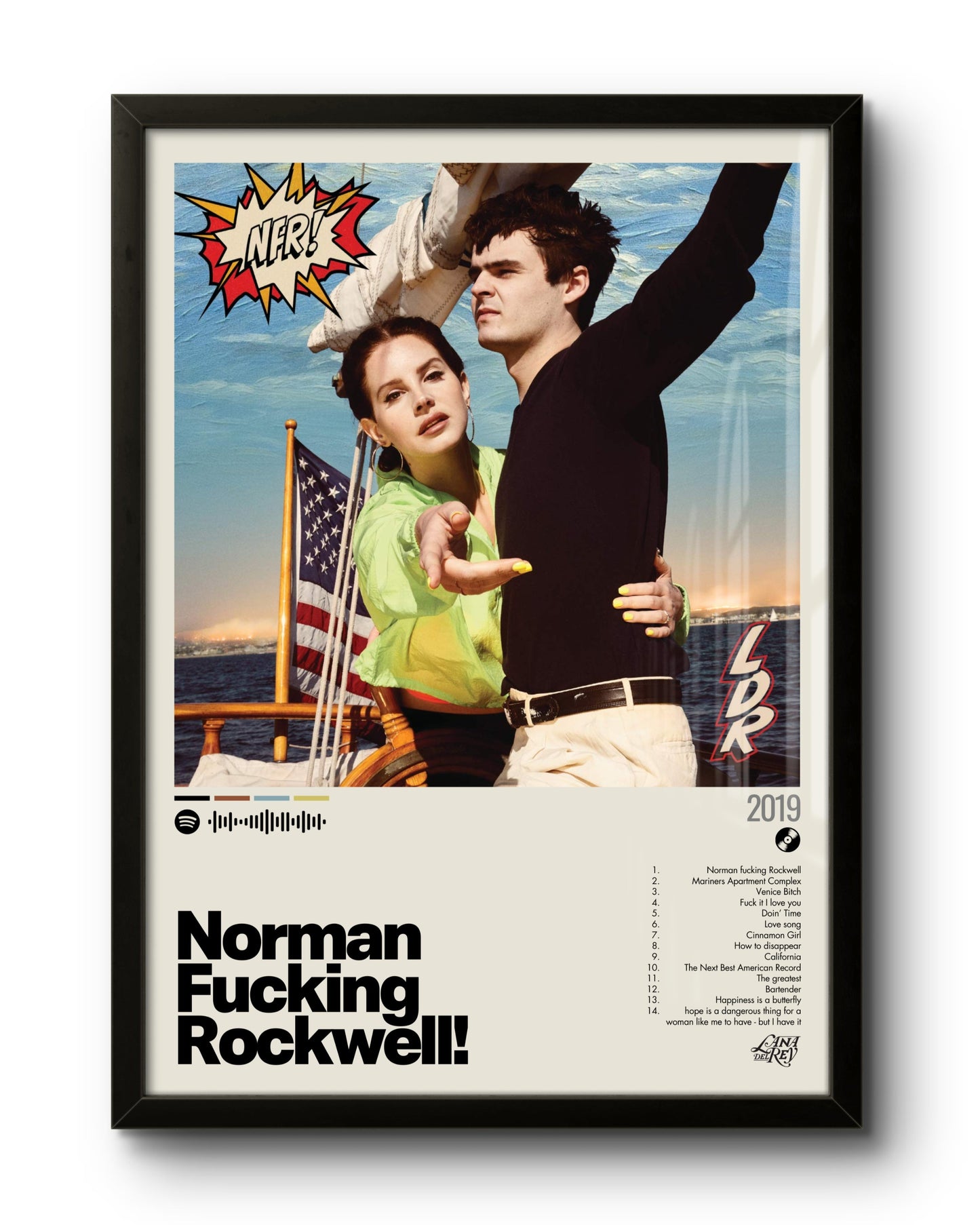 Quadro: Norman Fucking Rockwell! (2019) by Lana Del Rey
