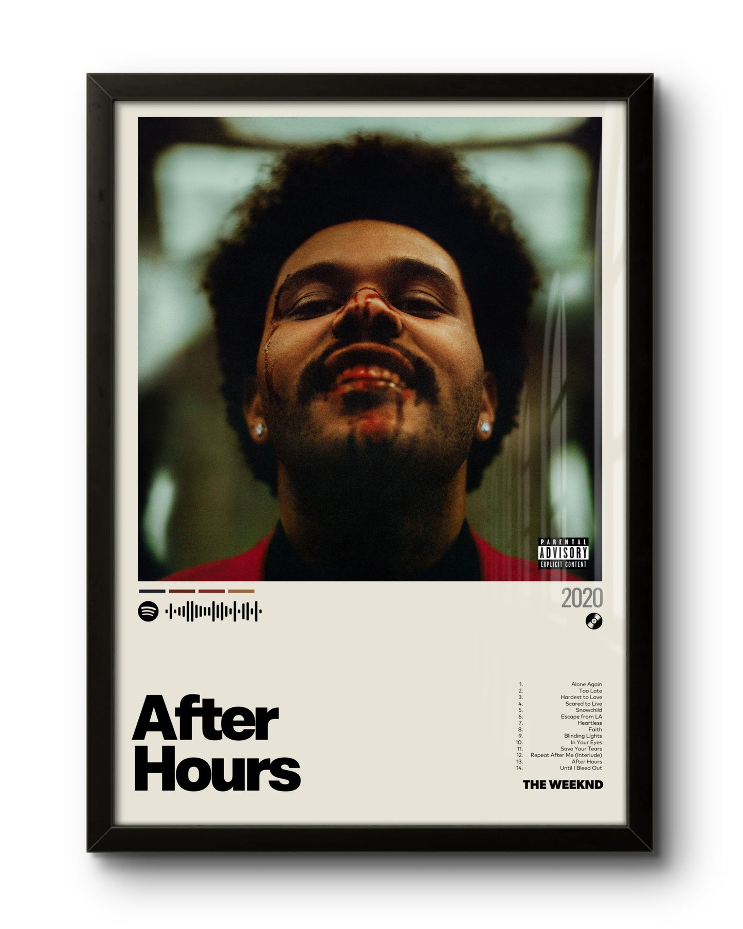 Quadro: After Hours (2020) by The Weeknd