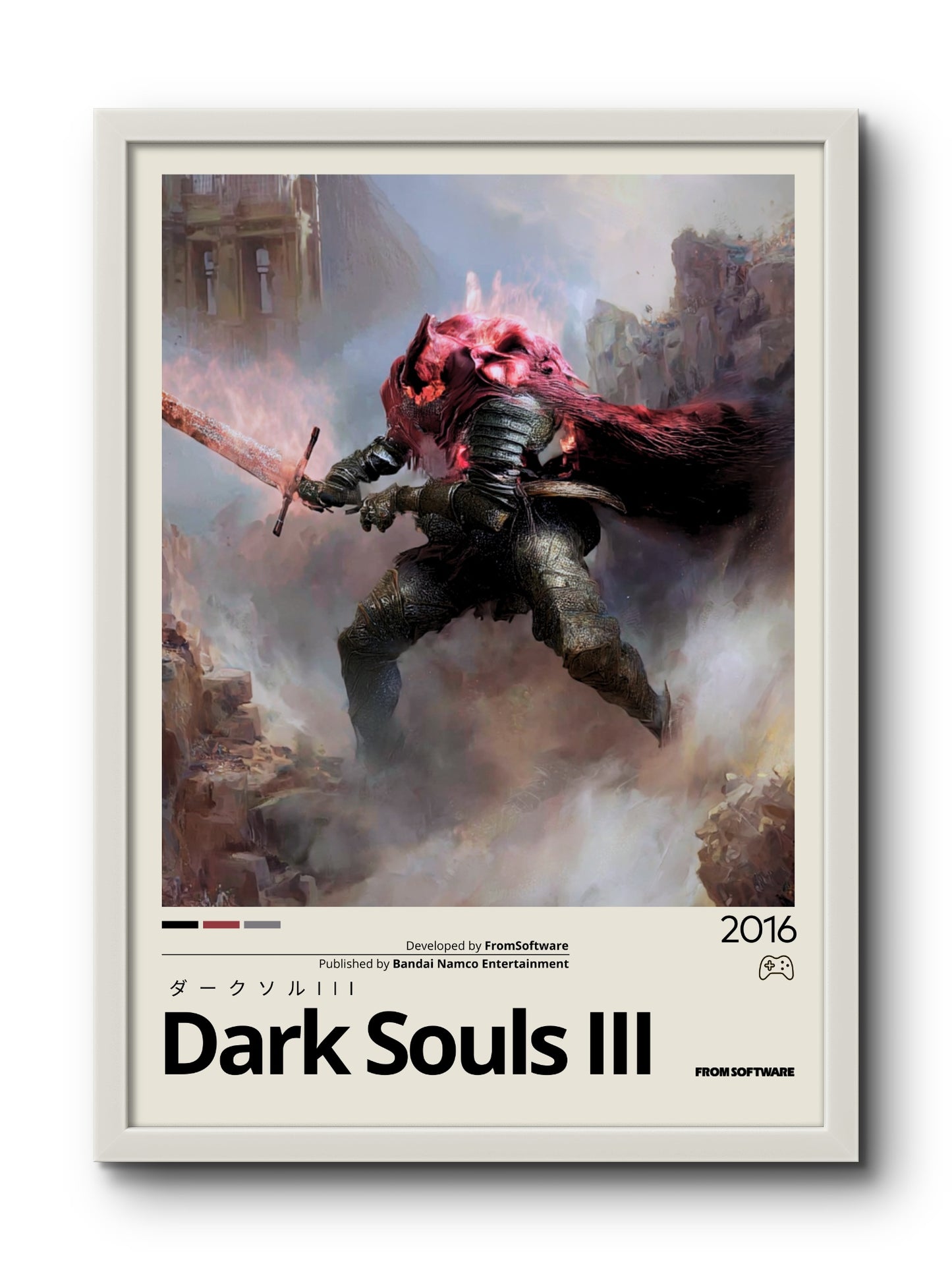 Quadro: Dark Souls III (2016) / Slave Knight Gael