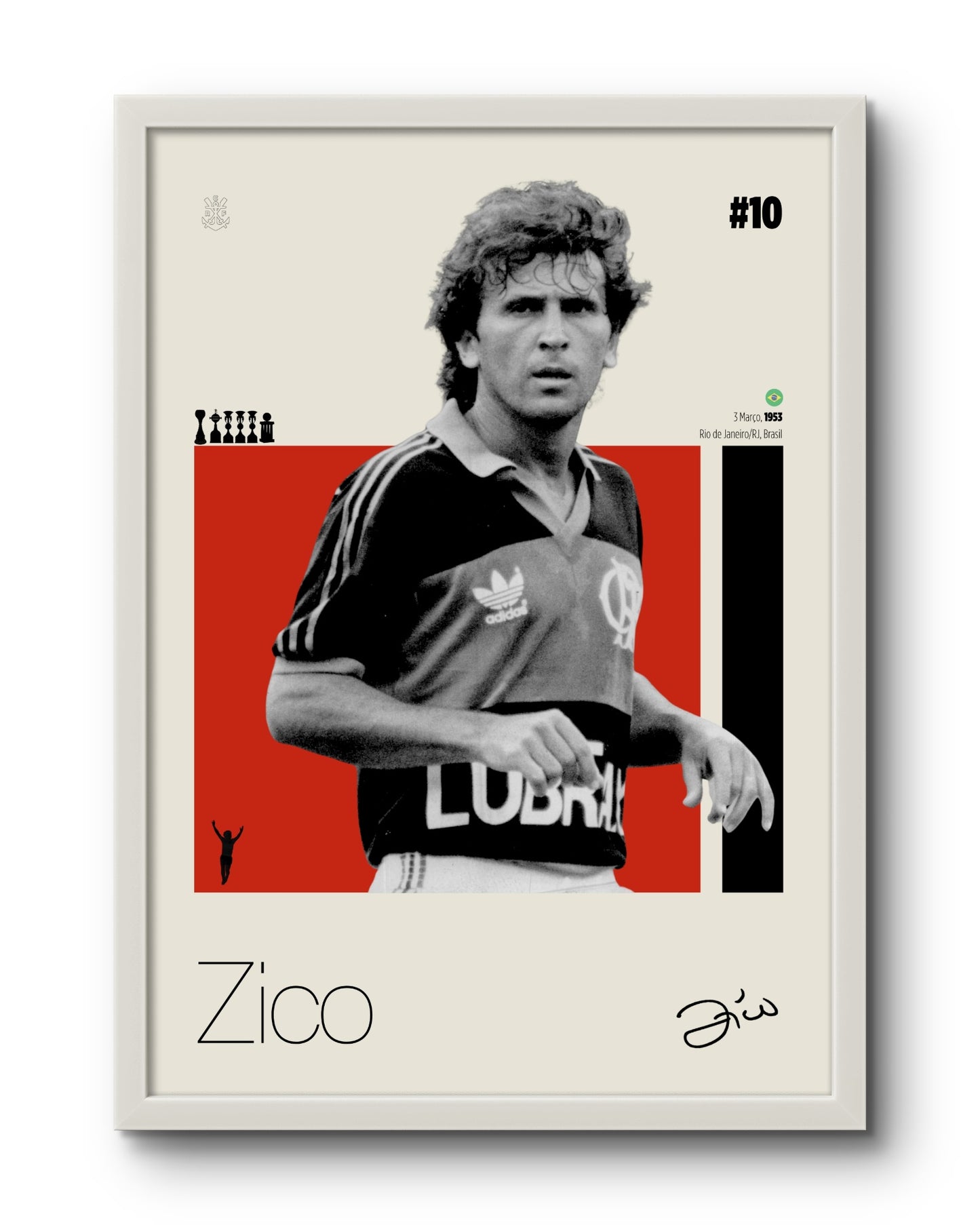 Quadro: Zico (CRF)