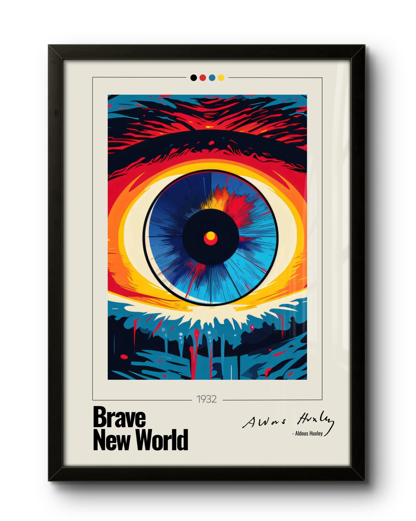 Quadro: Admirável Mundo Novo (1932) by Aldous Huxley