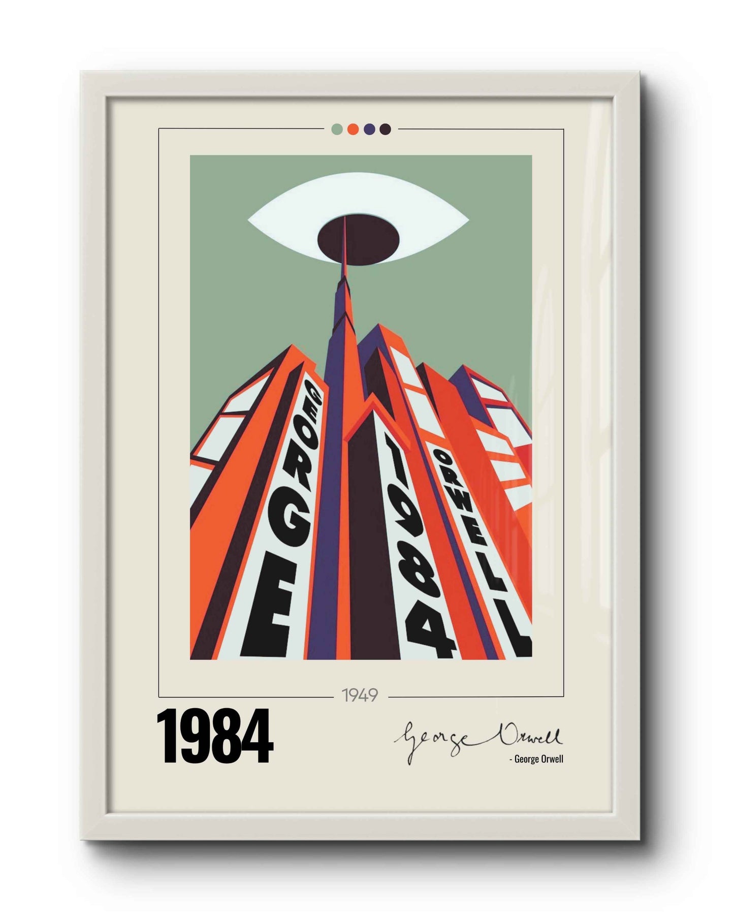 Quadro: 1984 (1949) by George Orwell