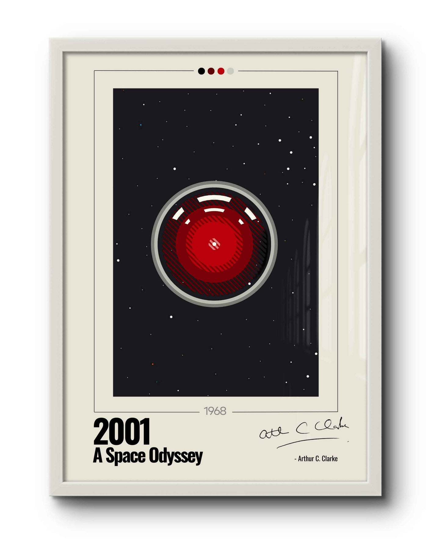 Quadro: 2001: Uma Odisseia no Espaço (1968) v2 by Arthur C. Clarke