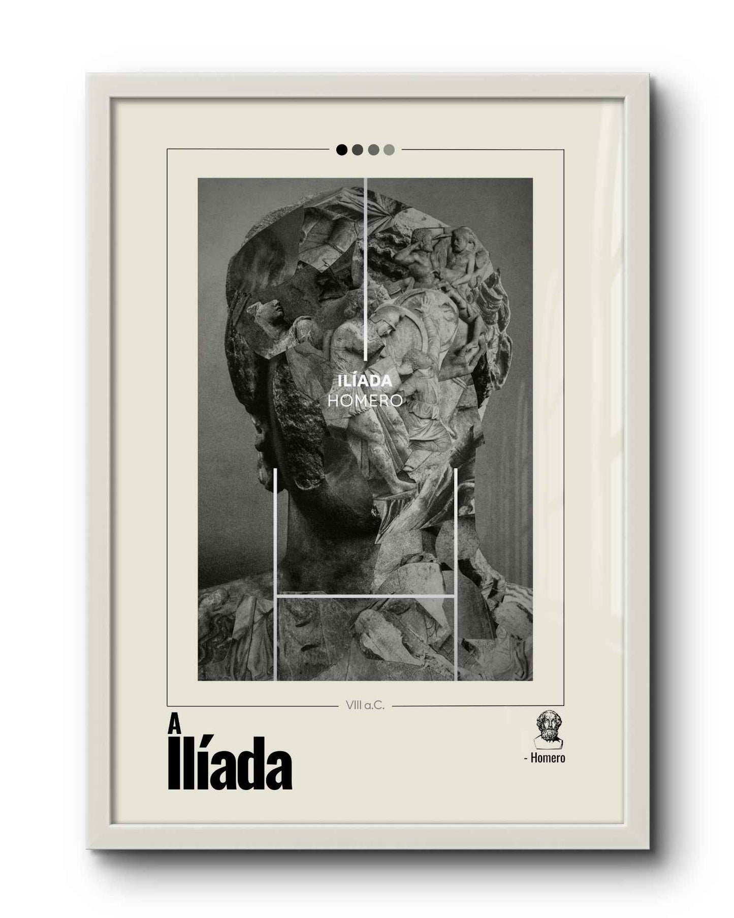 Quadro: A Ilíada (VIII a.C.) by Homero