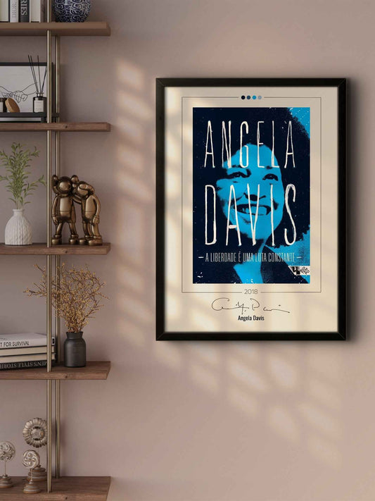 Quadro: A Liberdade É uma Luta Constante (2018) by Angela Davis