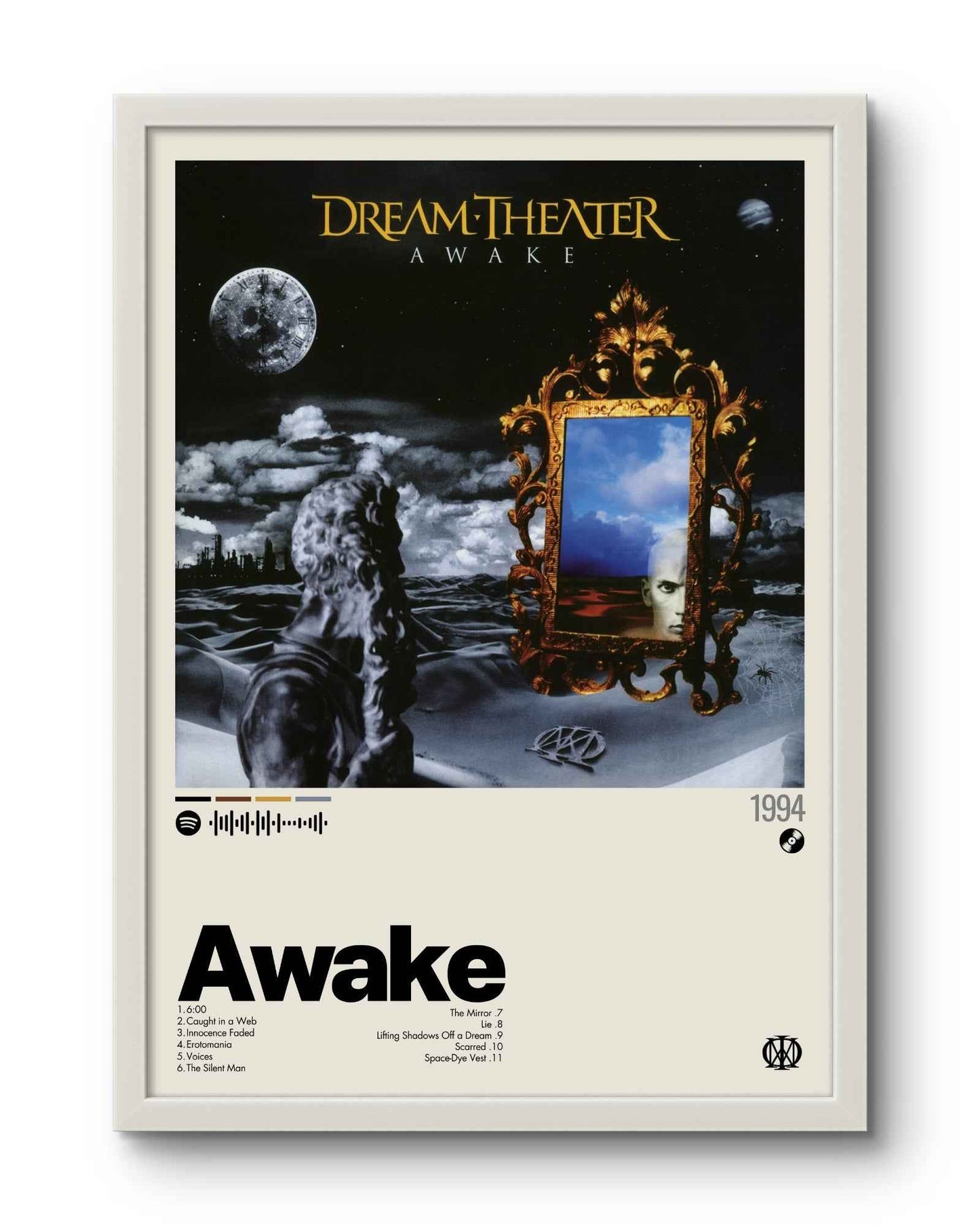 Quadro: Awake (1994) by Dream Theater - Quadraê