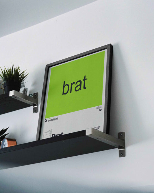 Quadro: Brat (2024) by Charli XCX - Quadraê