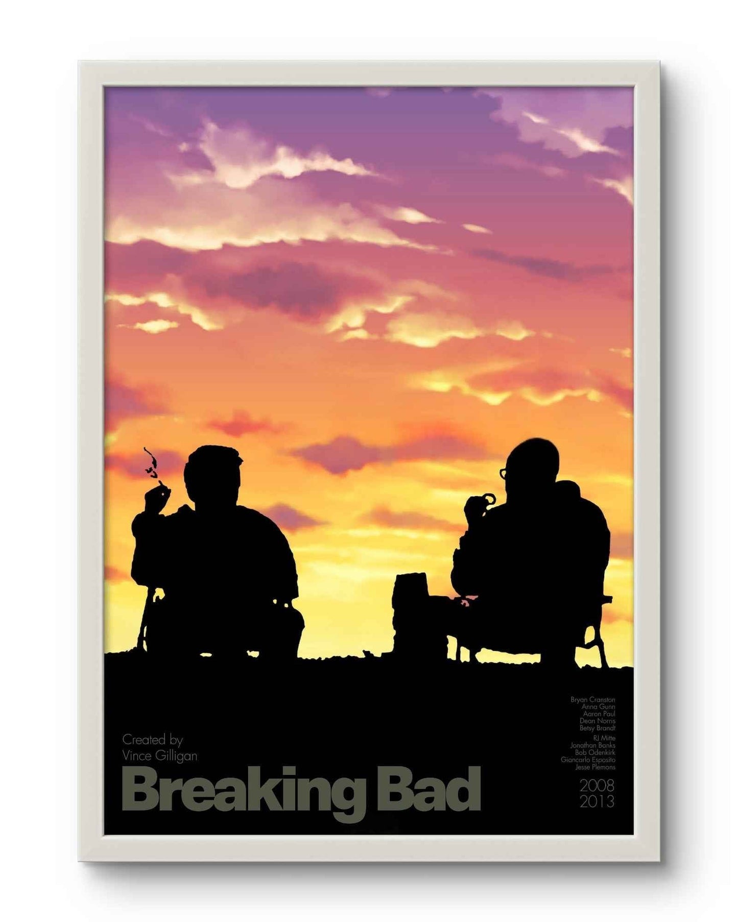 Quadro: Breaking Bad (2008) / Full Canvas v2 - Quadraê