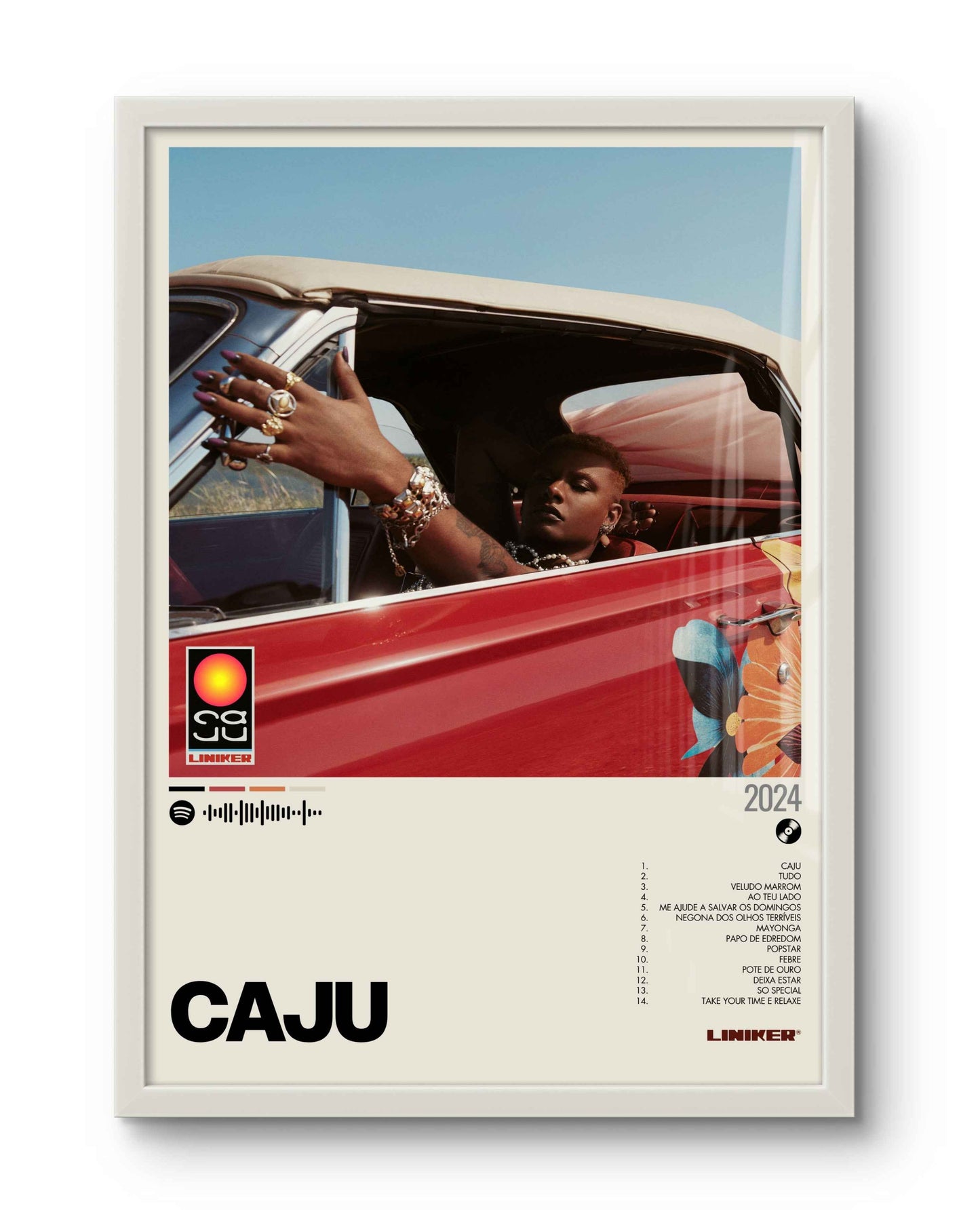 Quadro: Caju (2024) por Liniker