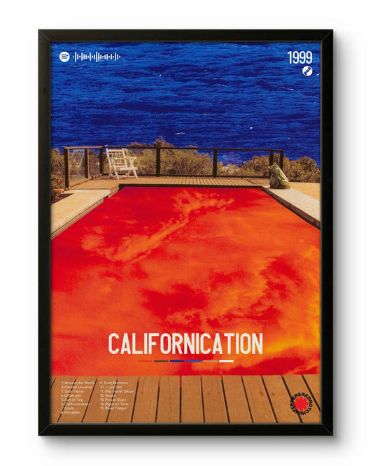 Quadro: Californication (1999) by Red Hot Chili Peppers / Full Canvas