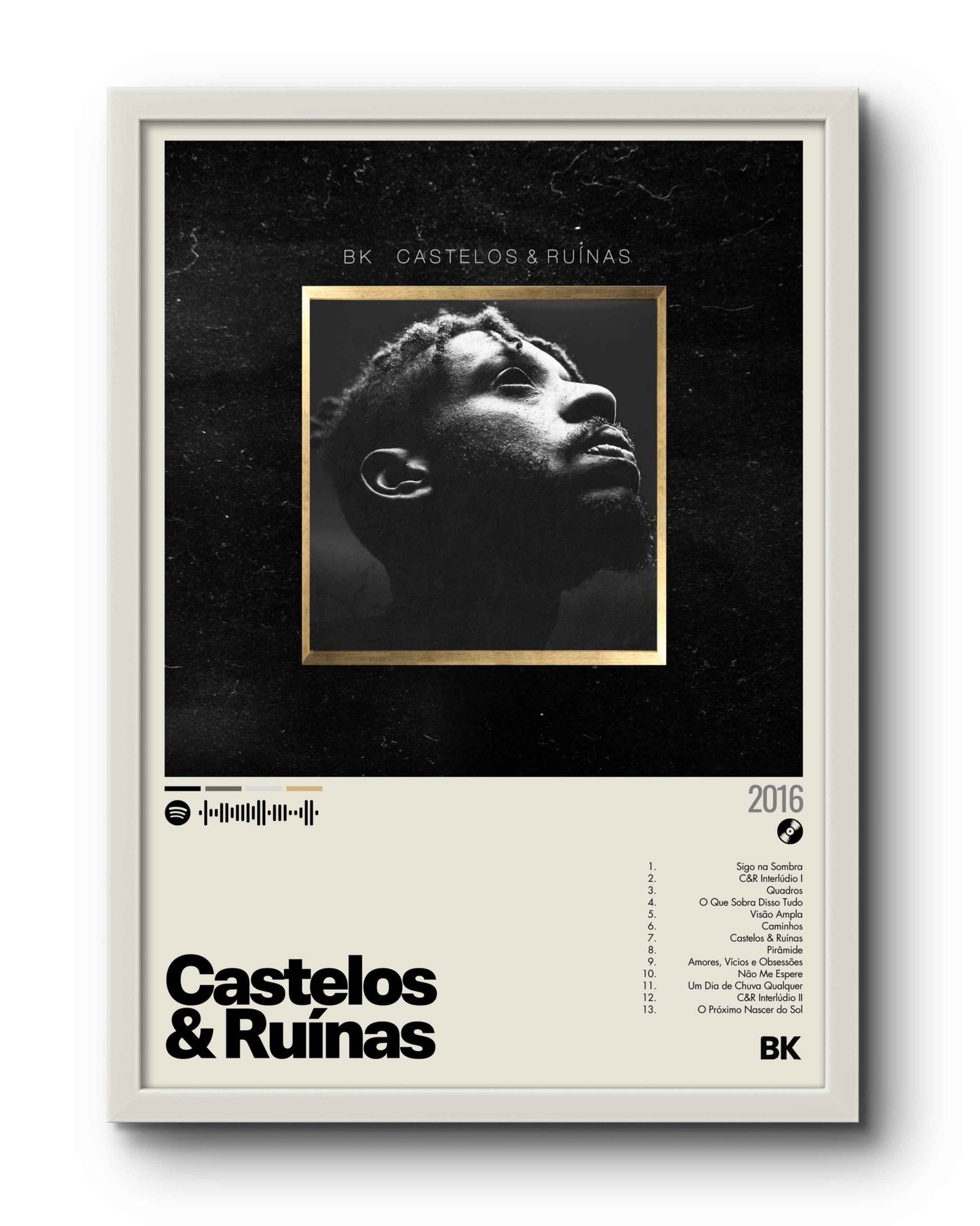 Quadro: Castelos & Ruínas (2016) por BK'