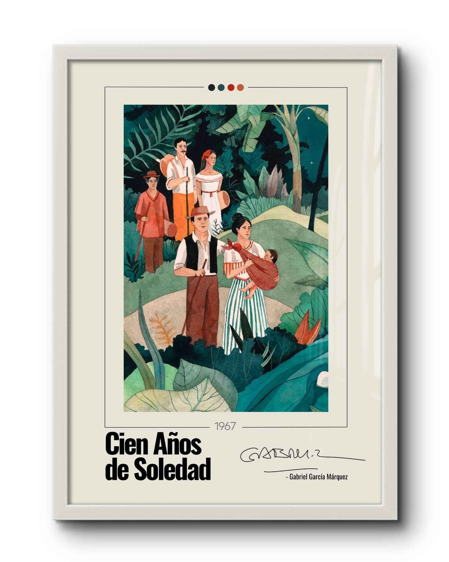 Quadro: Cem Anos de Solidão (1967) by Gabriel García Márquez