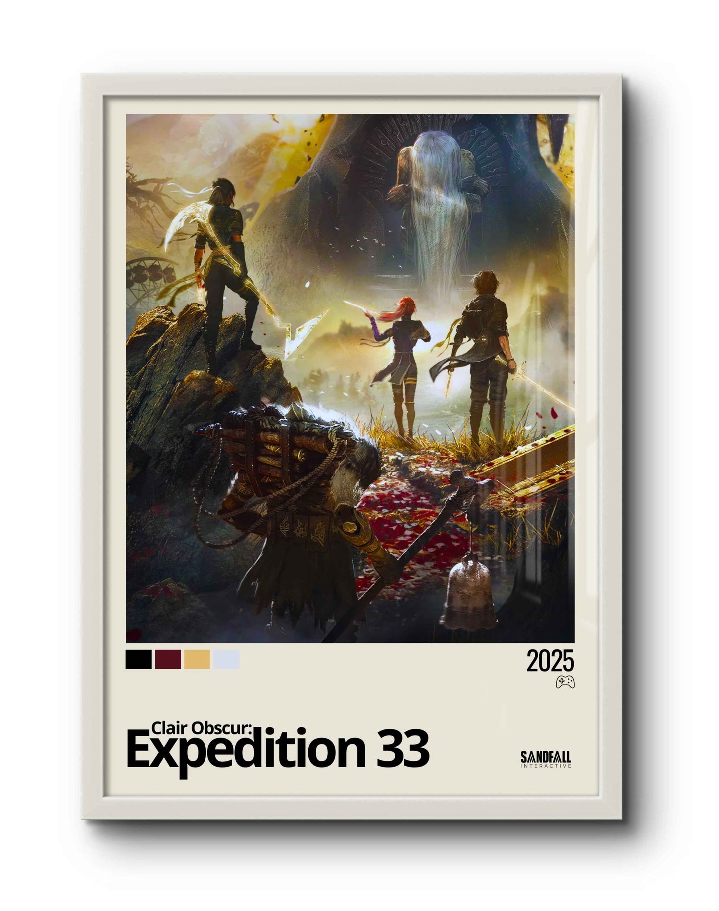 Quadro: Clair Obscur: Expedition 33 (2025) - Quadraê