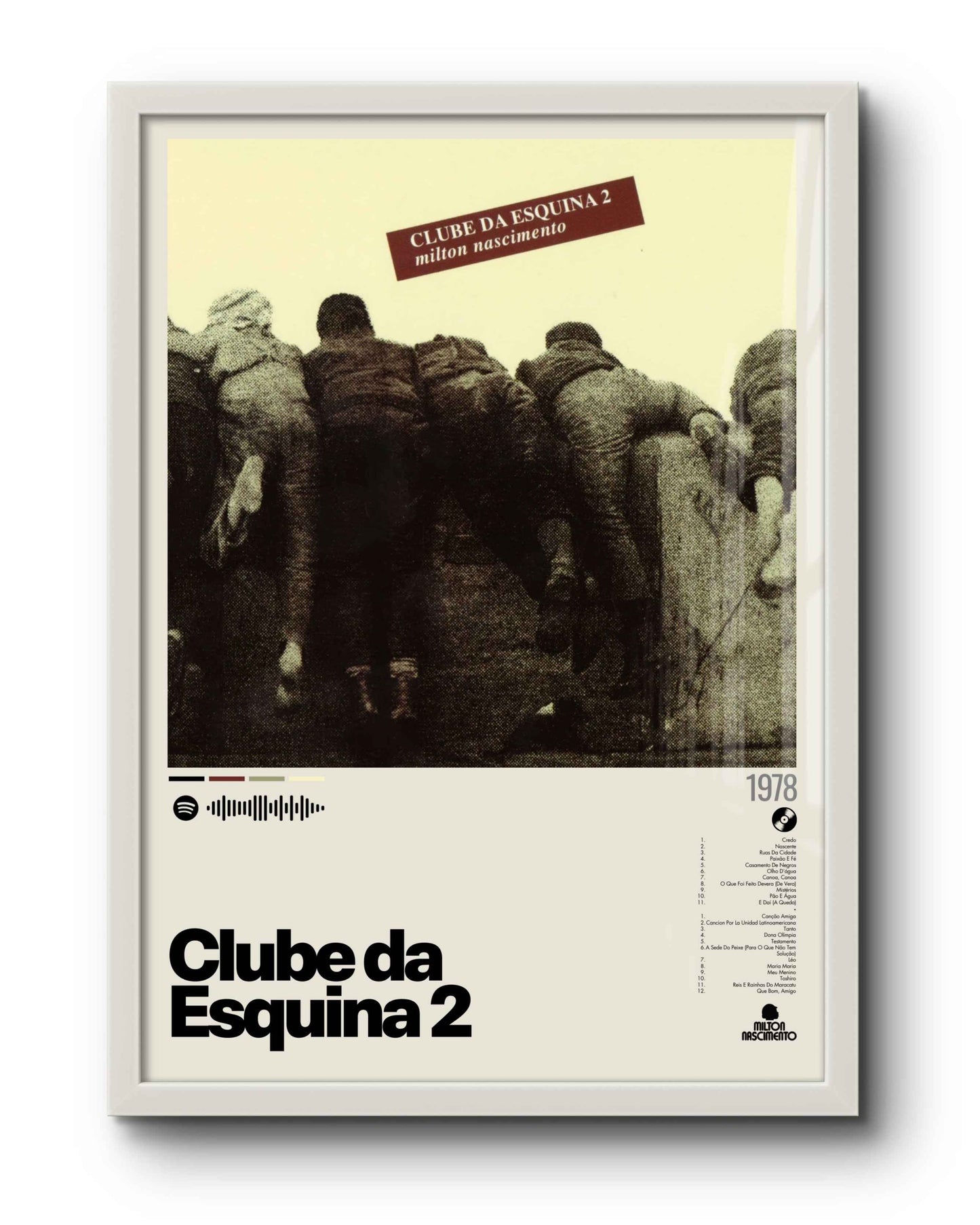 Quadro: Clube da Esquina 2 (1978) por Milton Nascimento
