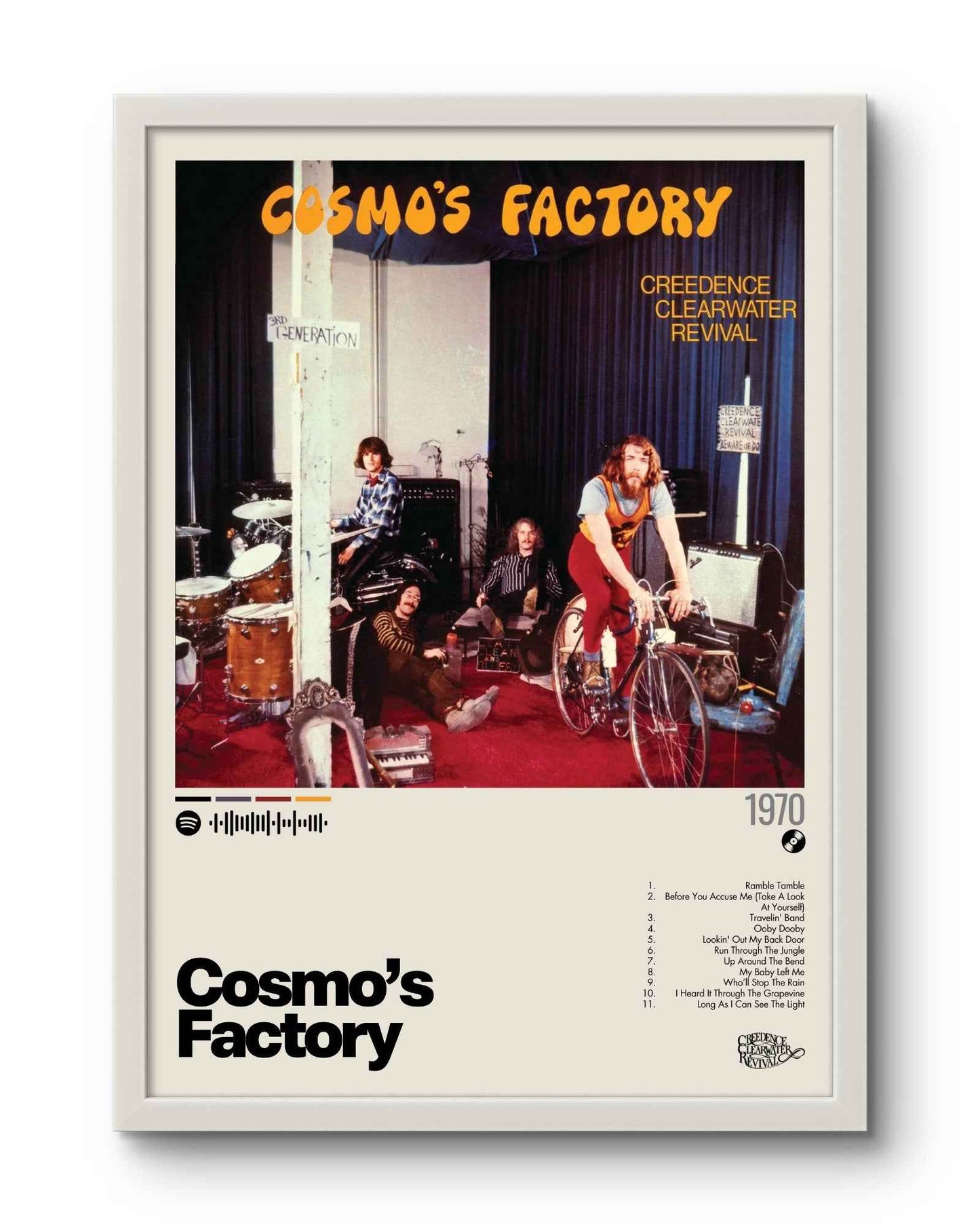 Quadro: Cosmo's Factory (1970) by Creedence Clearwater Revival - Quadraê