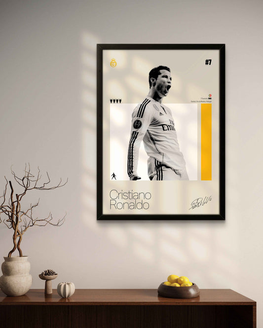 Quadro: Cristiano Ronaldo (RMA)