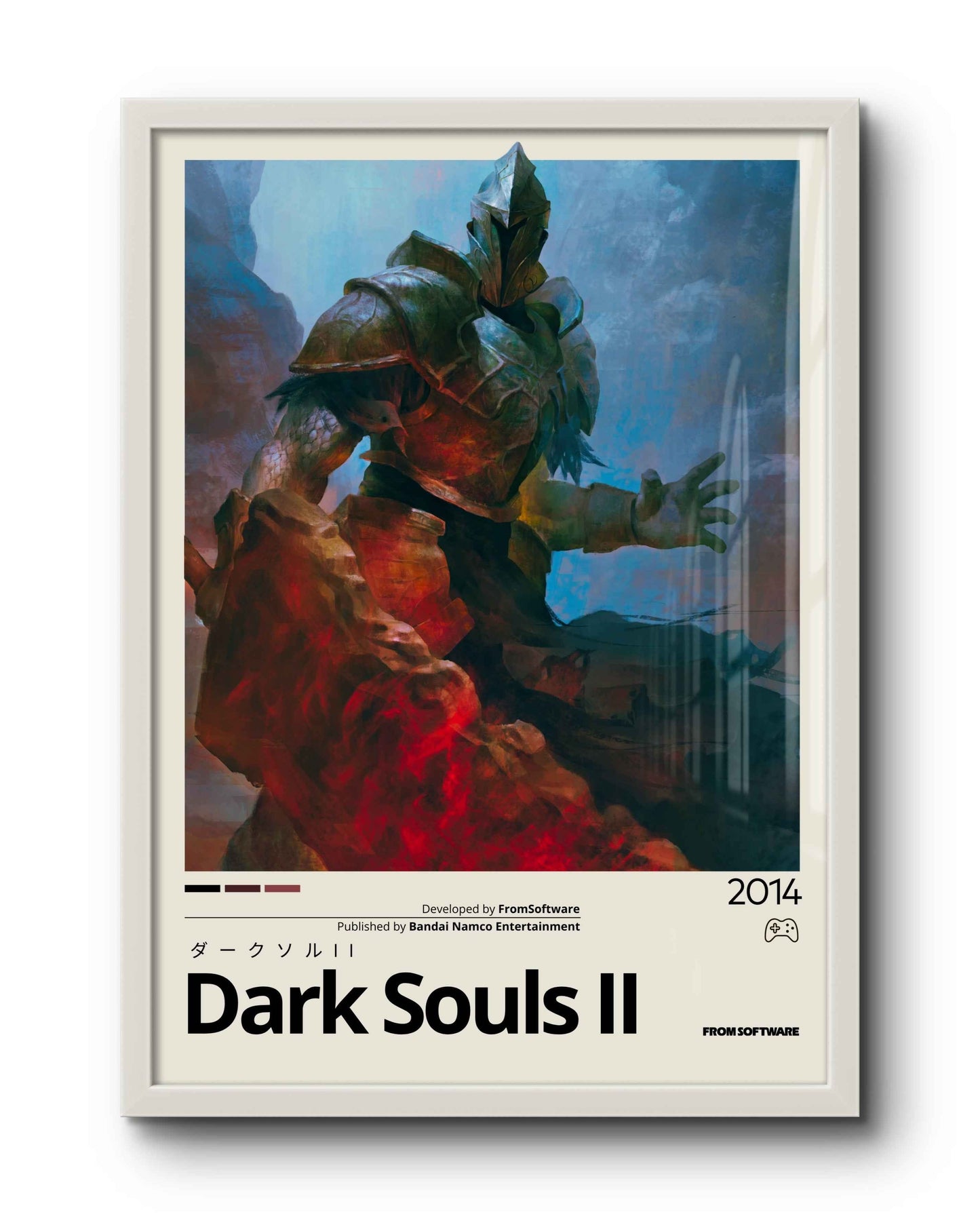 Quadro: Dark Souls II (2014) - Quadraê