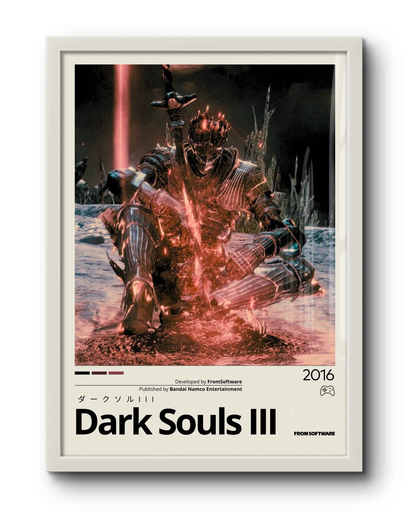 Quadro: Dark Souls III (2016) - Quadraê