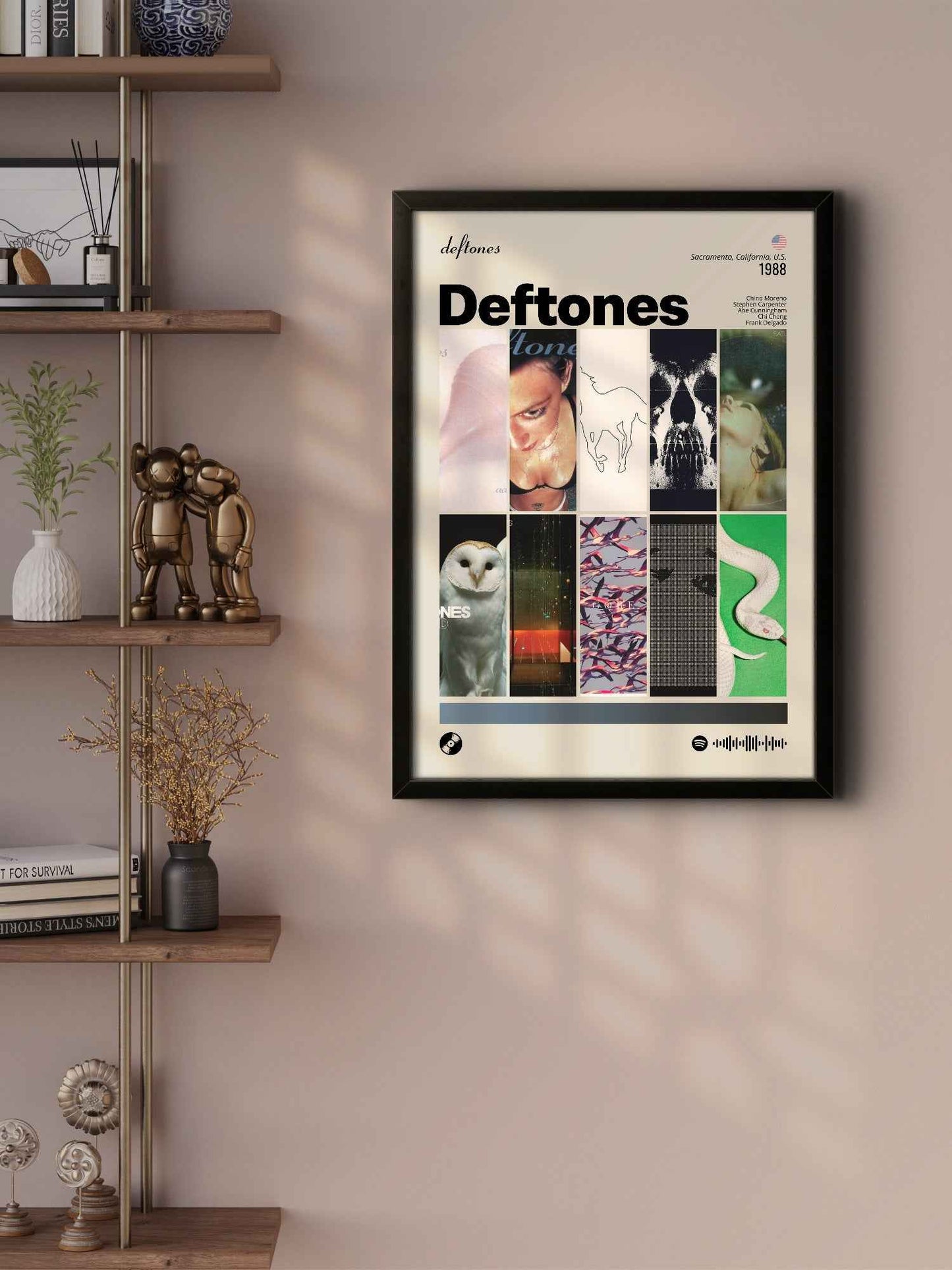 Quadro: Deftones / Discografia (1988)