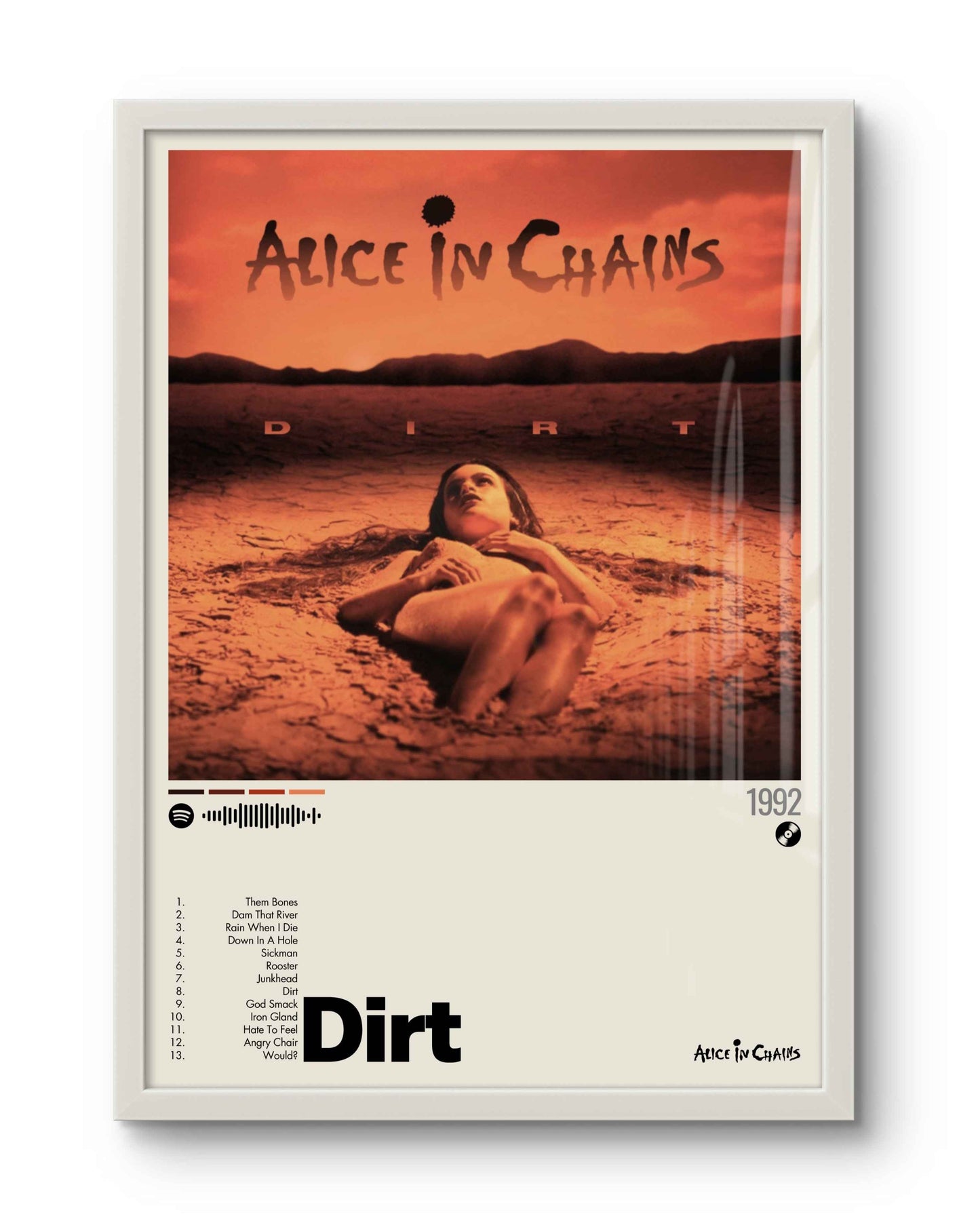 Quadro: Dirt (1992) by Alice in Chains