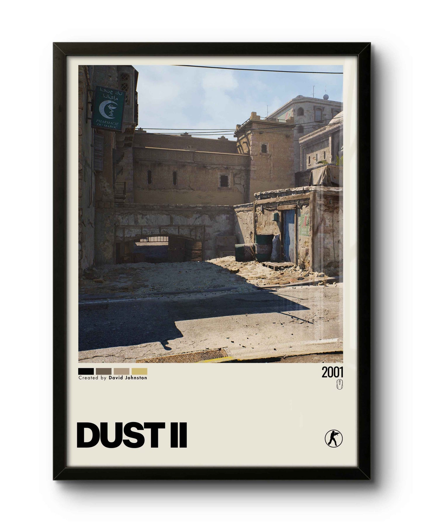 Quadro: Dust II (Counter-Strike)