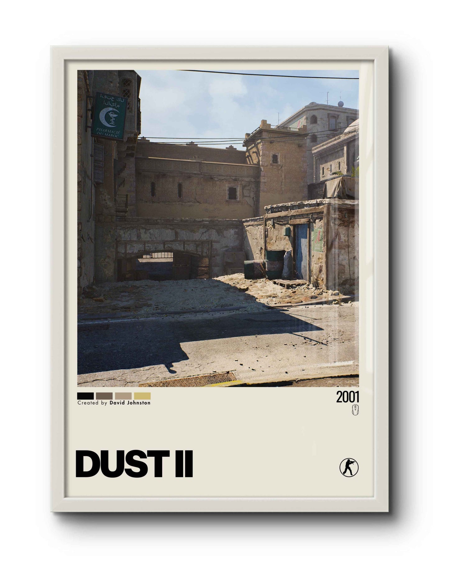 Quadro: Dust II (Counter-Strike)