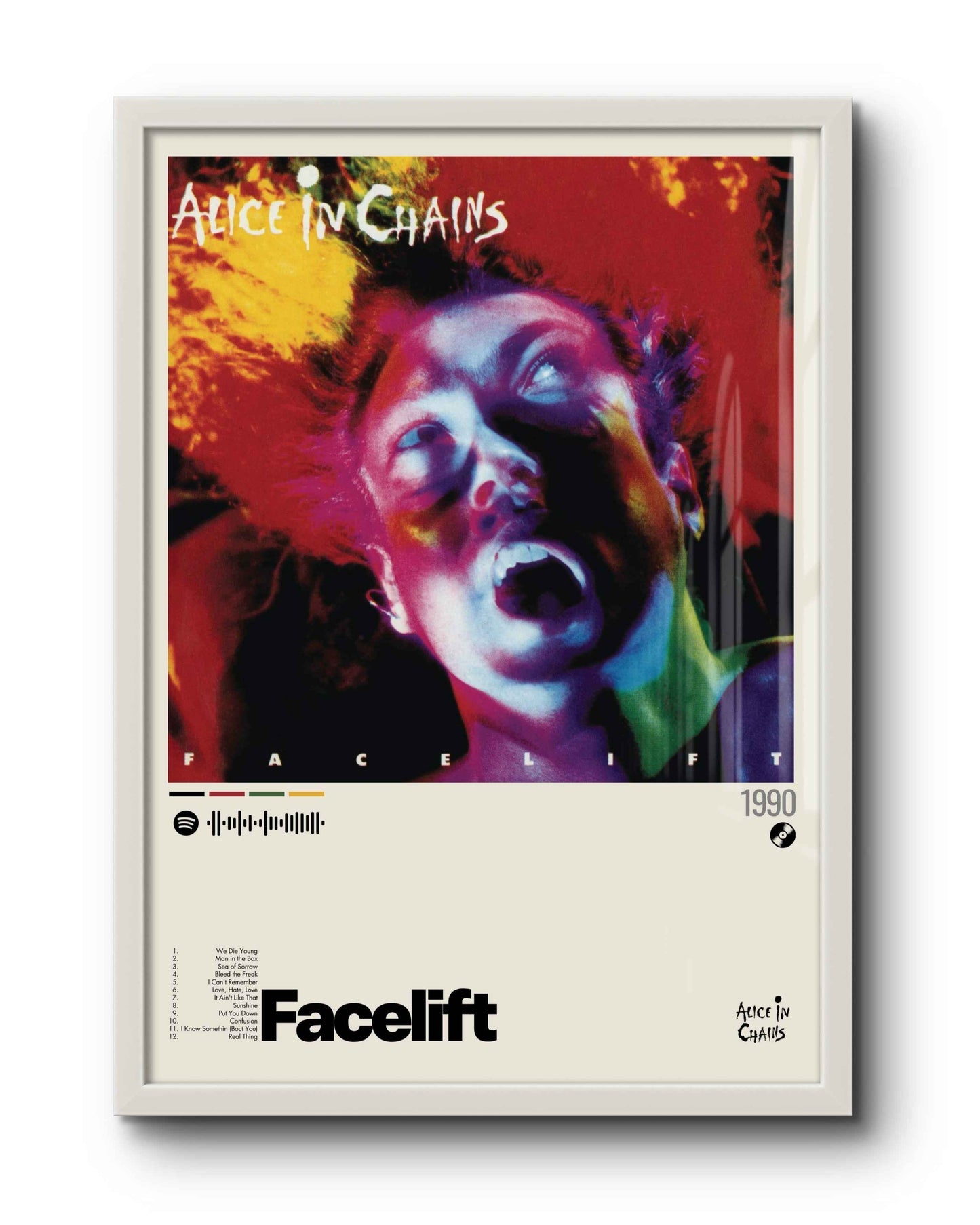Quadro: Facelift (1990) by Alice in Chains