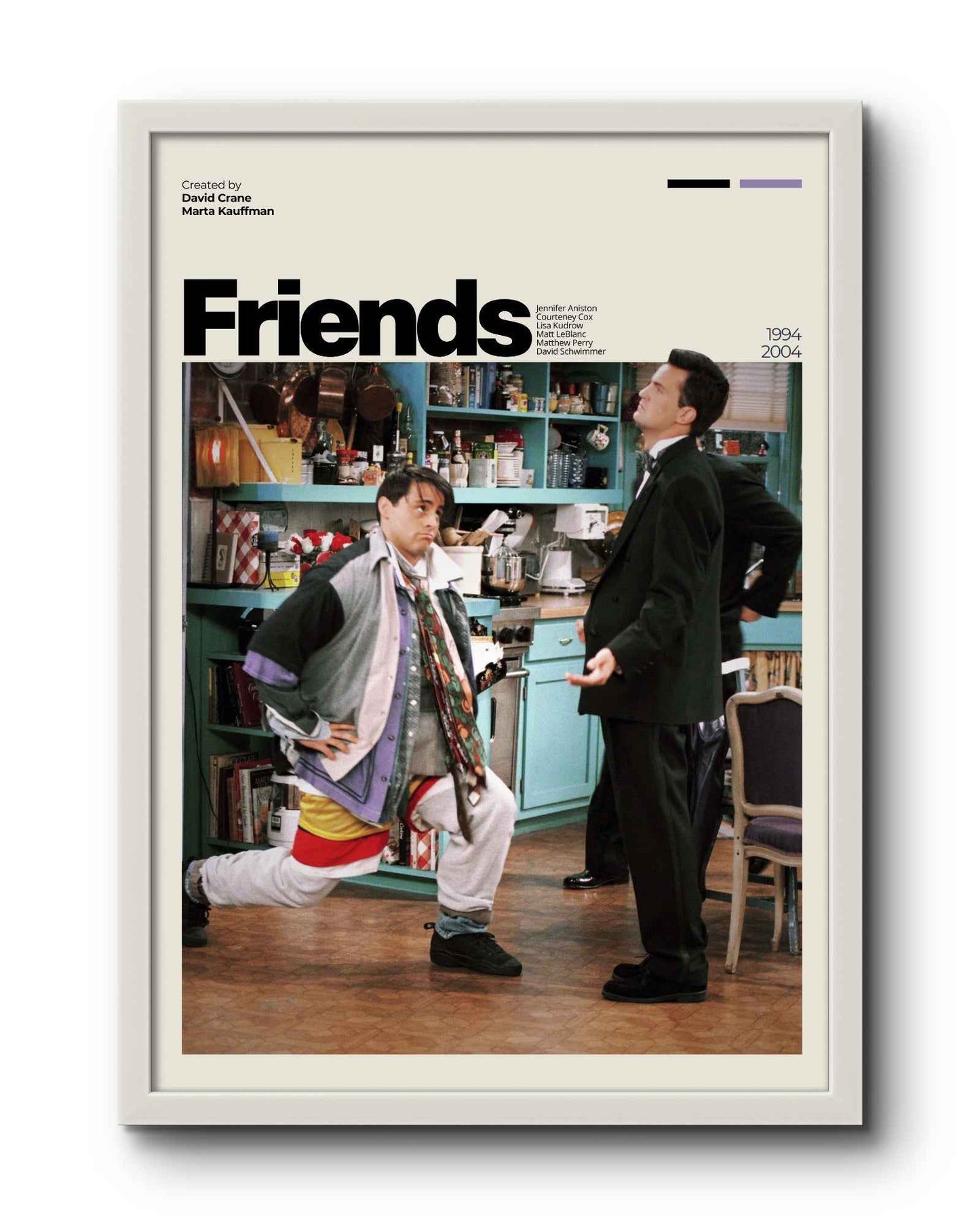 Quadro: Friends (1994) v7 - Quadraê