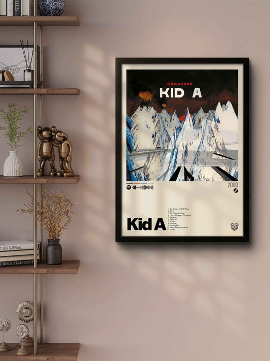 Quadro: Kid A (2000) by Radiohead - Quadraê