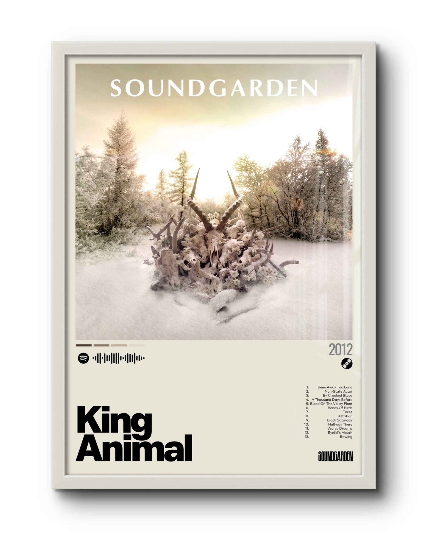 Quadro: King Animal (2012) by Soundgarden