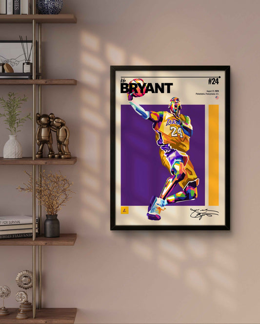 Quadro: Kobe Bryant / Los Angeles Lakers (NBA)