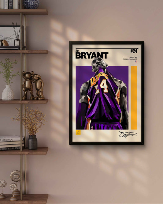 Quadro: Kobe Bryant / Los Angeles Lakers (NBA) v2