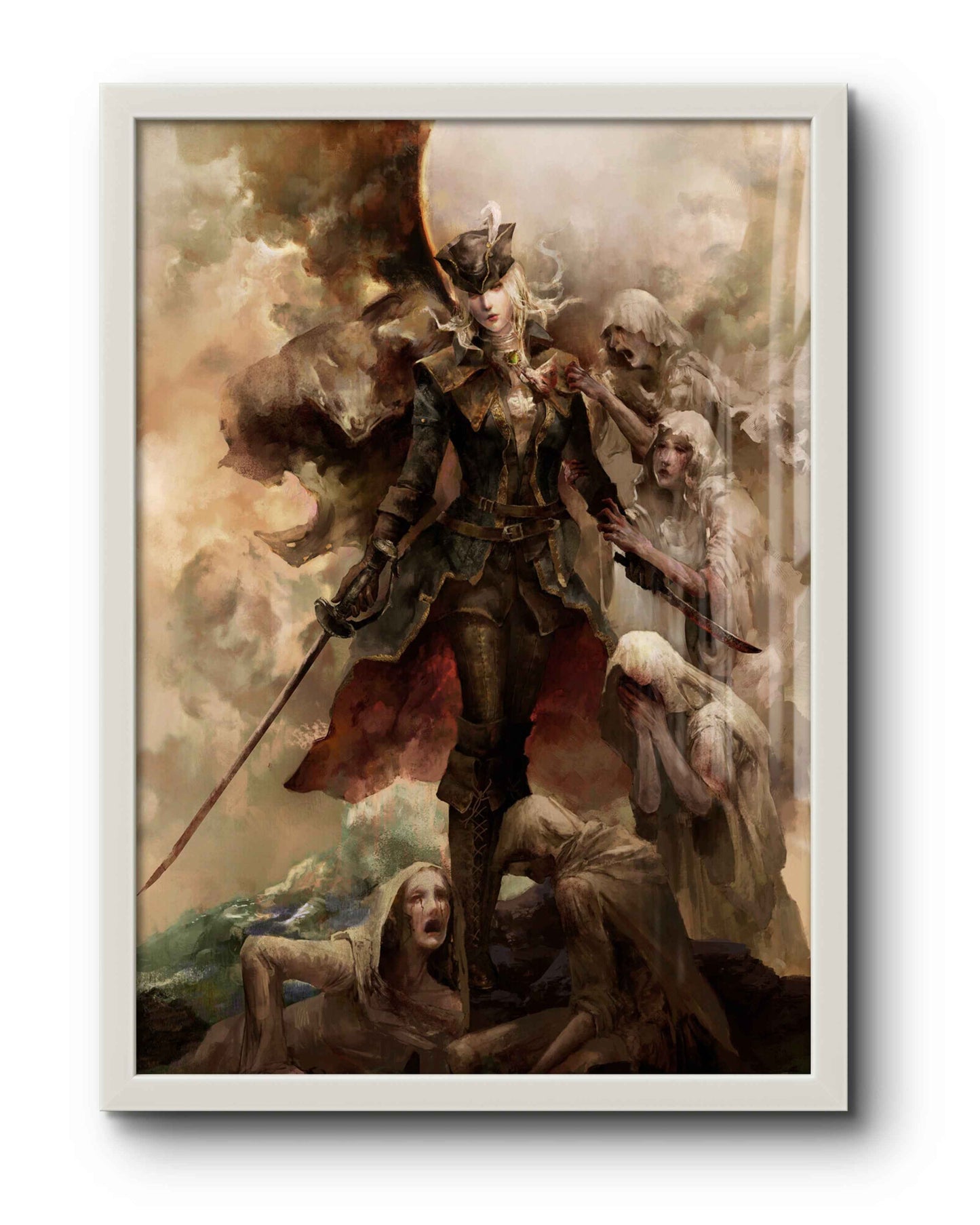 Quadro: Lady Maria of the Astral Clocktower / Full Canvas (Dark Souls)