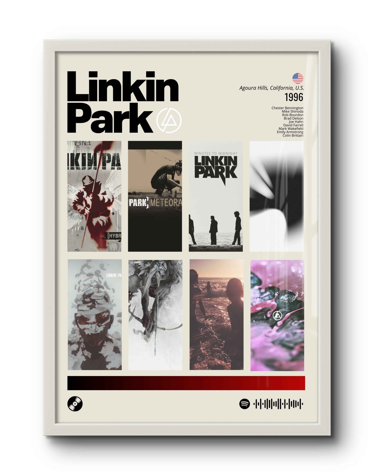 Quadro: Linkin Park / Discografia (1996)