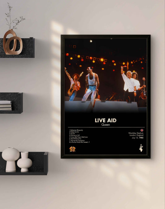 Quadro: Live Aid / Queen (1985)