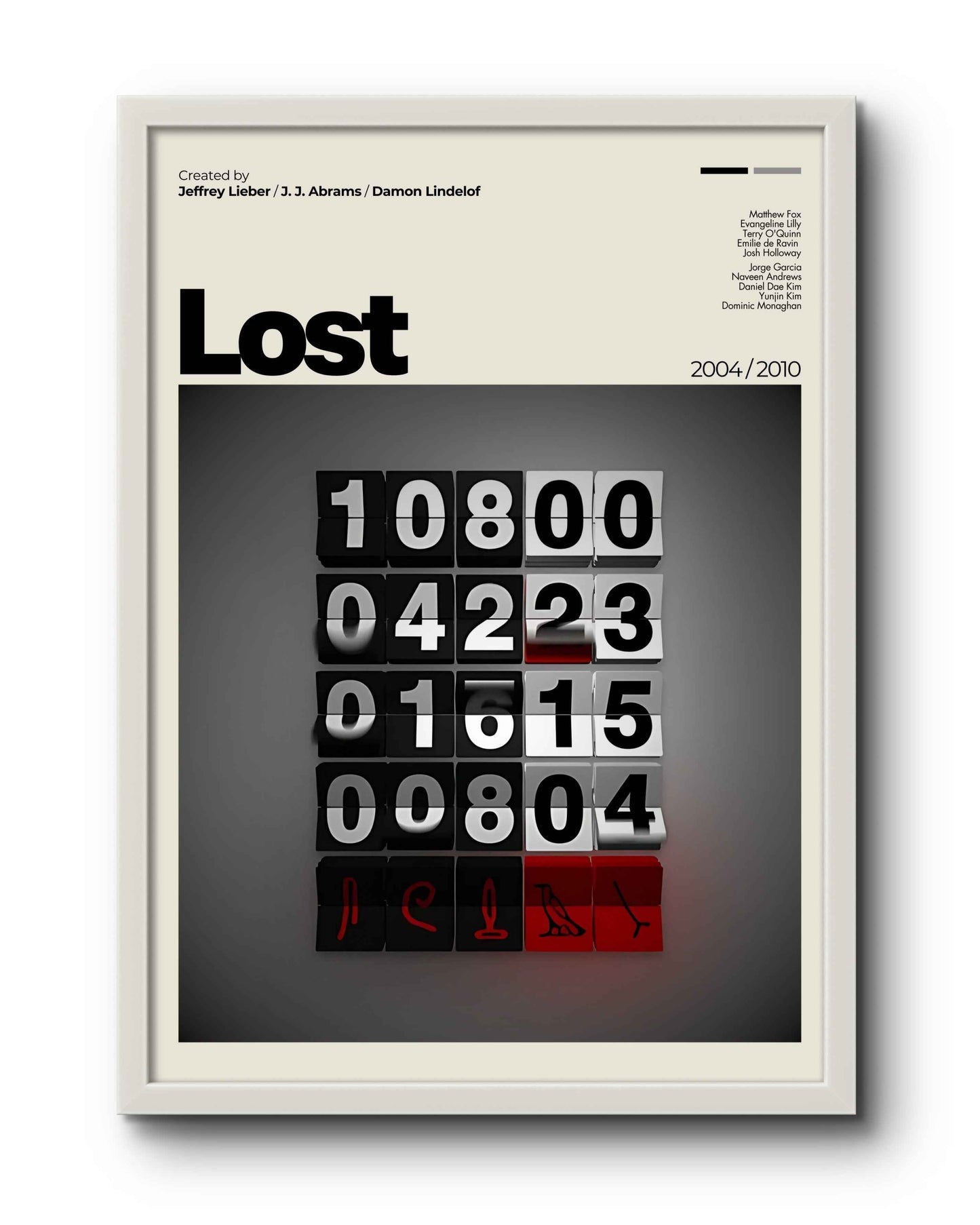 Quadro: Lost (2004) v3