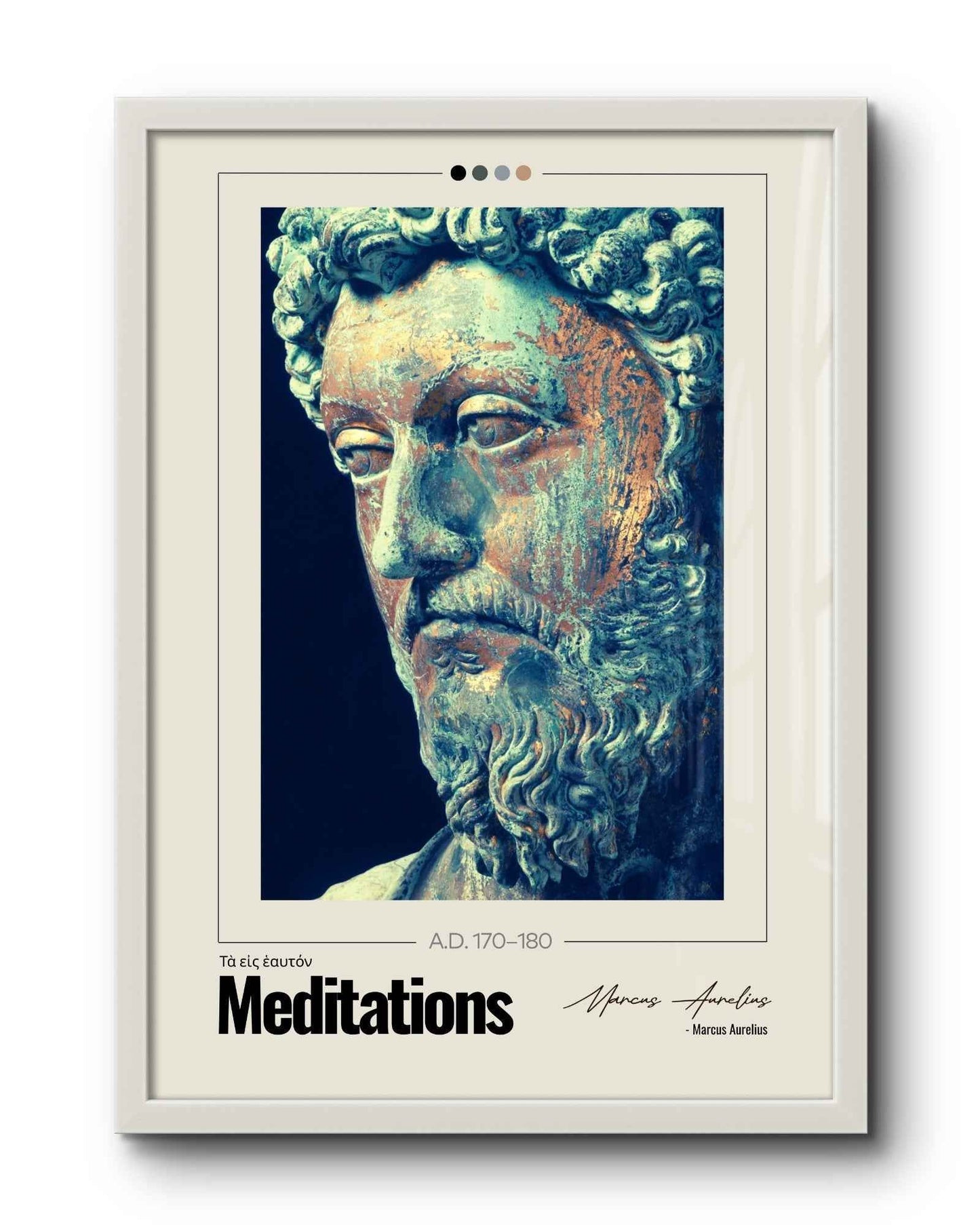 Quadro: Meditações (170-180 d.C.) by Marco Aurélio