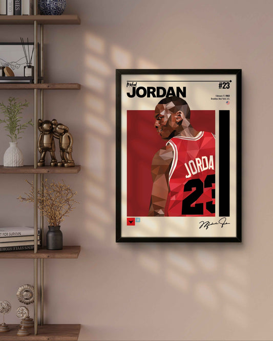 Quadro: Michael Jordan / Chicago Bulls (NBA) v2